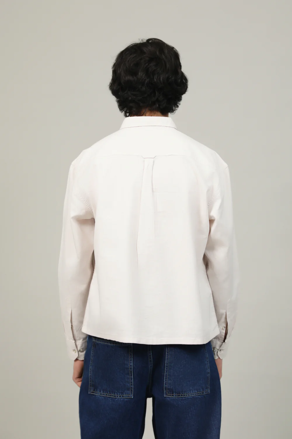 BUTTON DOWN OXFORD BOXY FIT SHIRT - Image 3