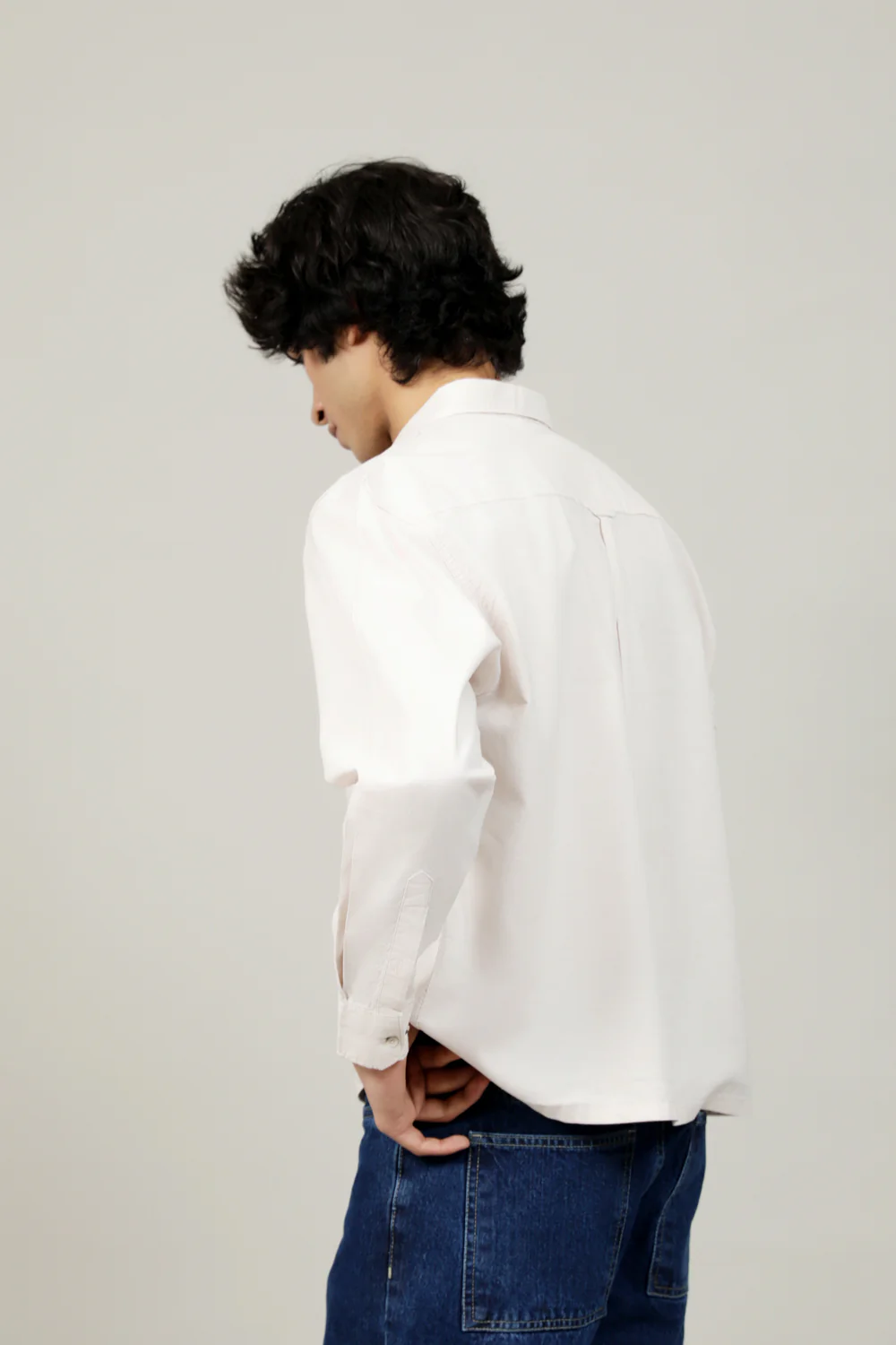 BUTTON DOWN OXFORD BOXY FIT SHIRT - Image 5