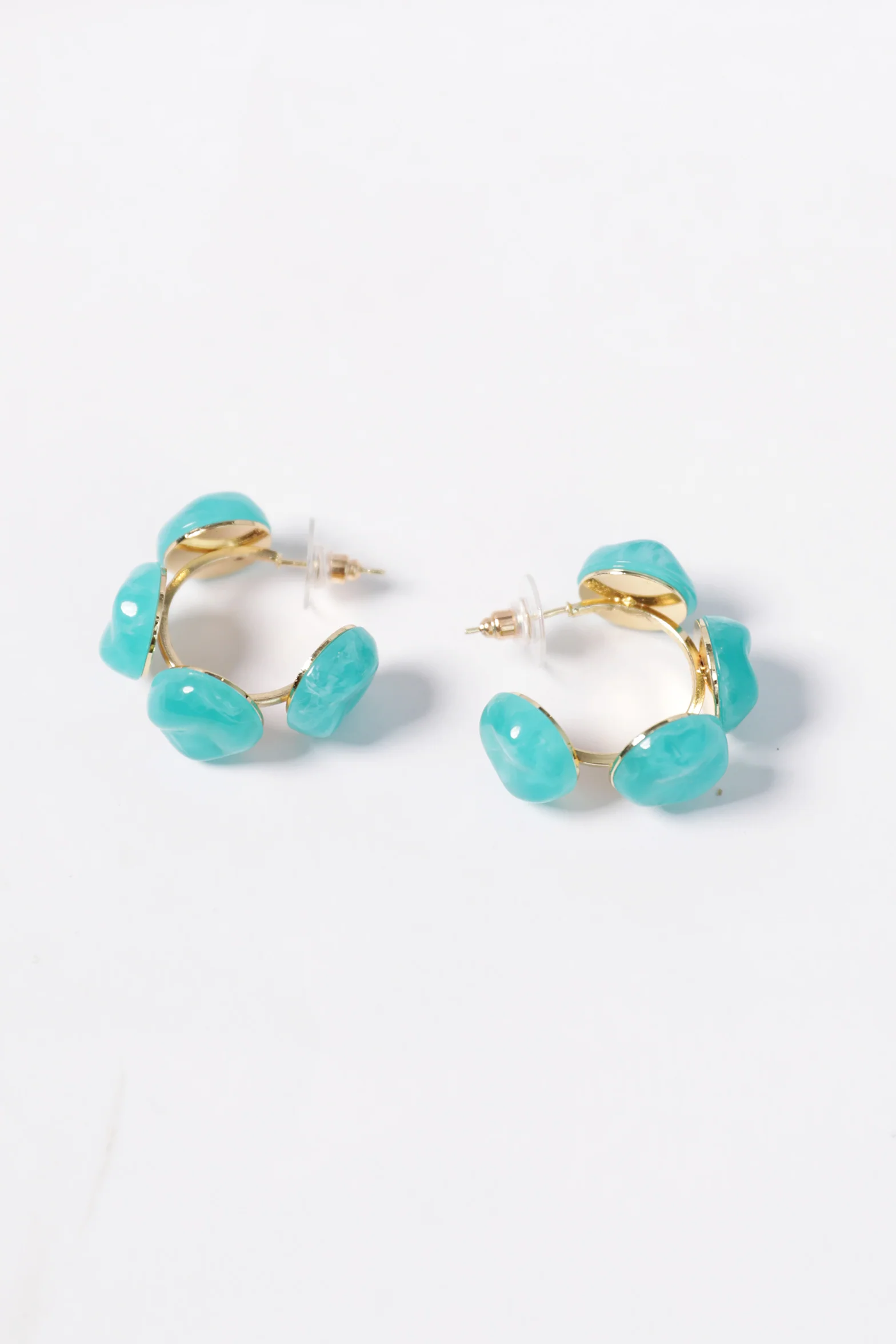 BUBBLE HOOP EARRINGS