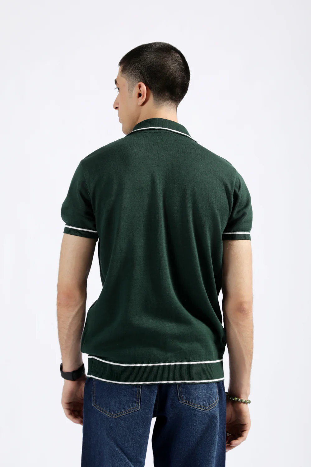 KNITTED POLO - Image 3