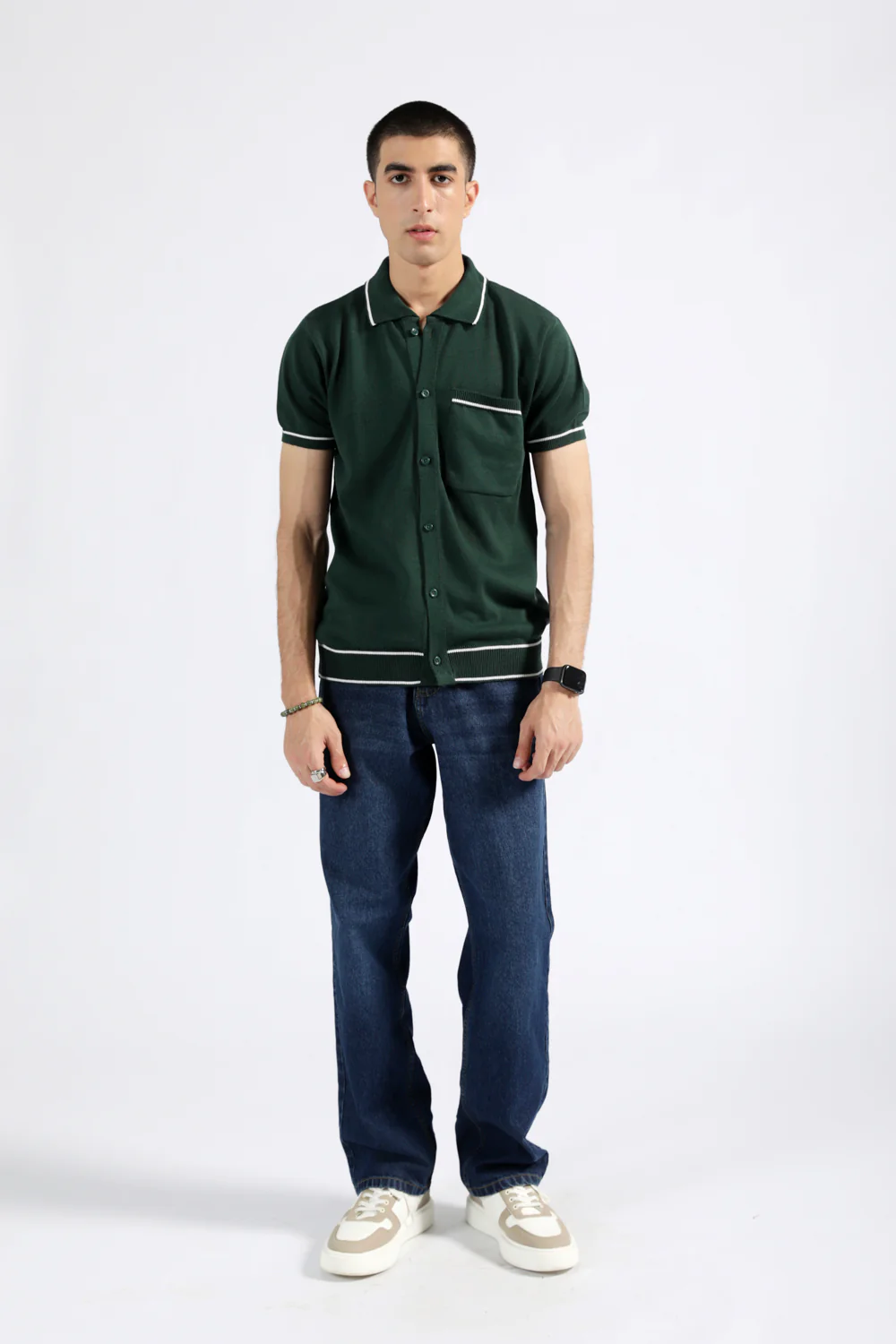 KNITTED POLO - Image 4