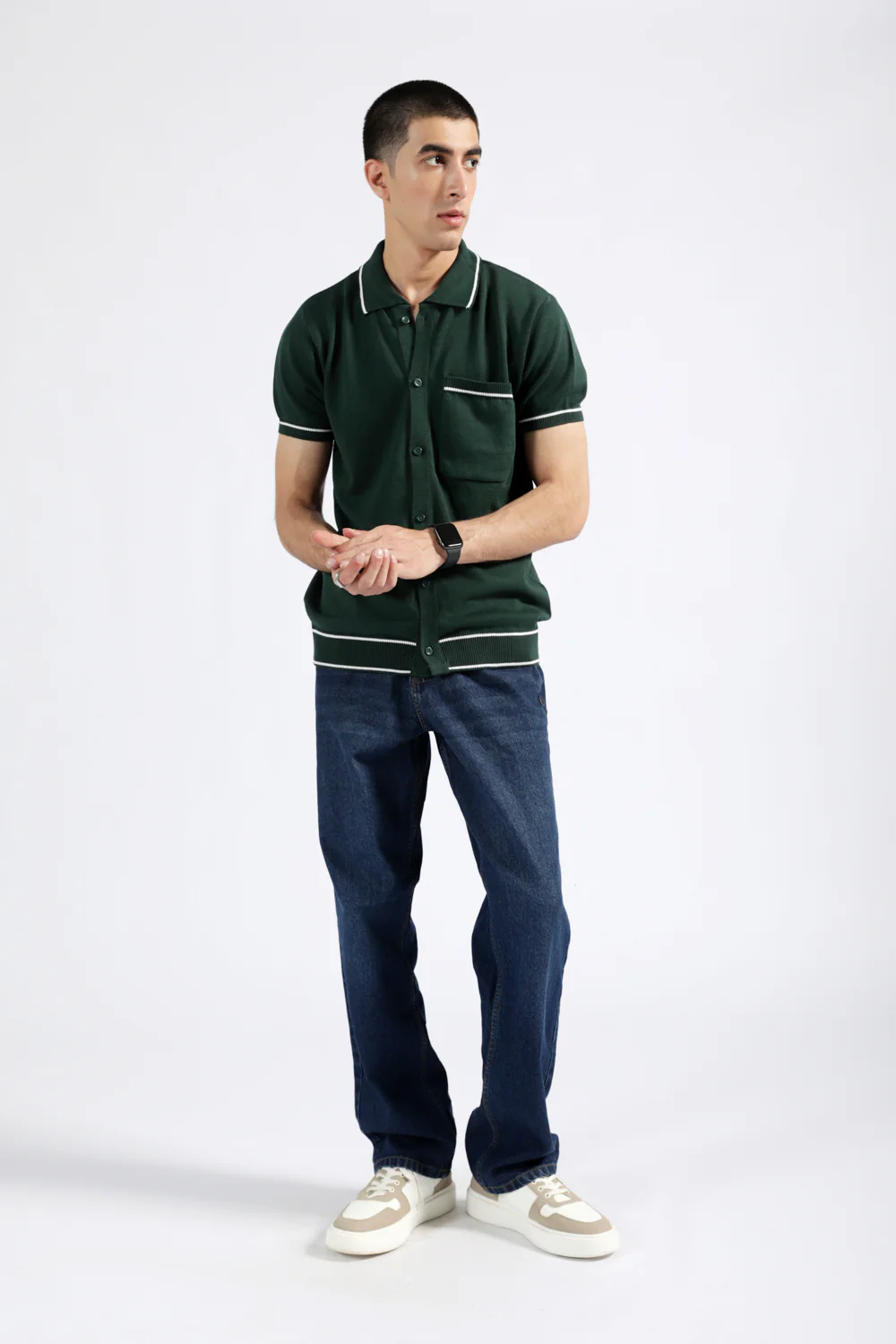 KNITTED POLO - Image 5