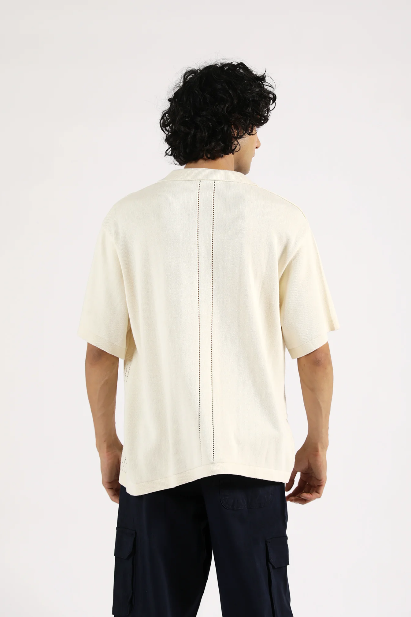 BUTTON DOWN KNITTED POLO - Image 3