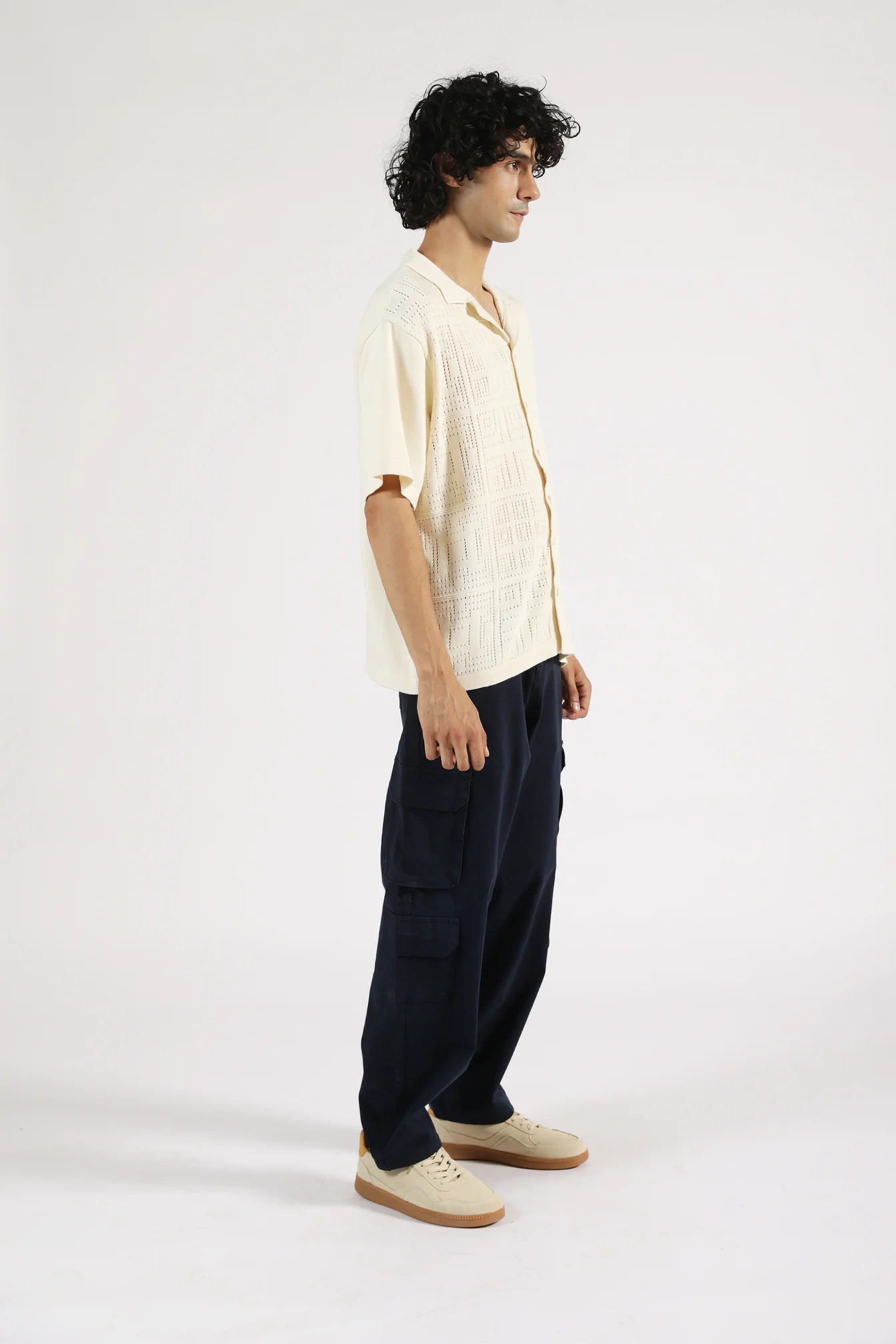 BUTTON DOWN KNITTED POLO - Image 5