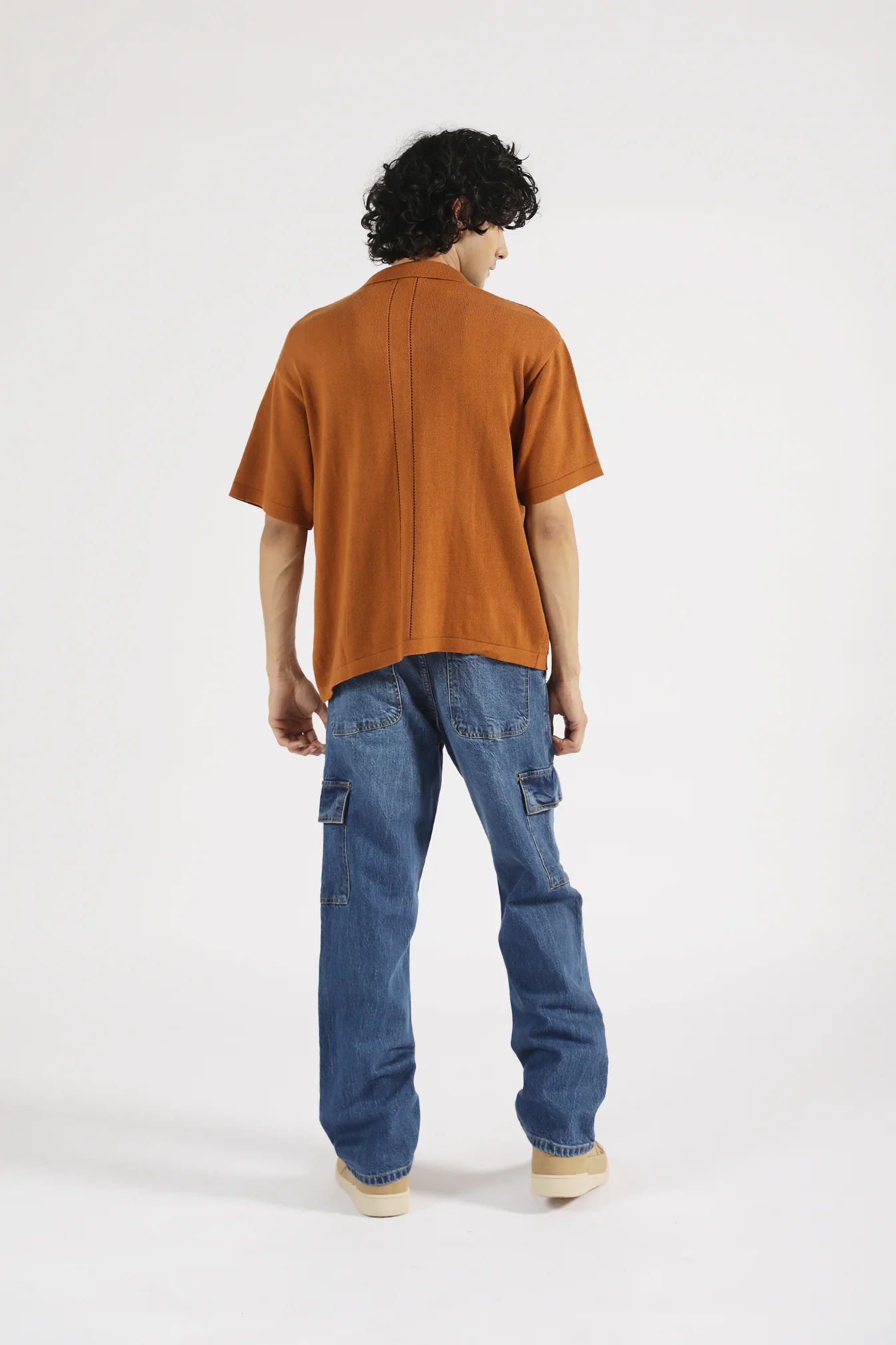 BUTTON DOWN KNITTED POLO - Image 4