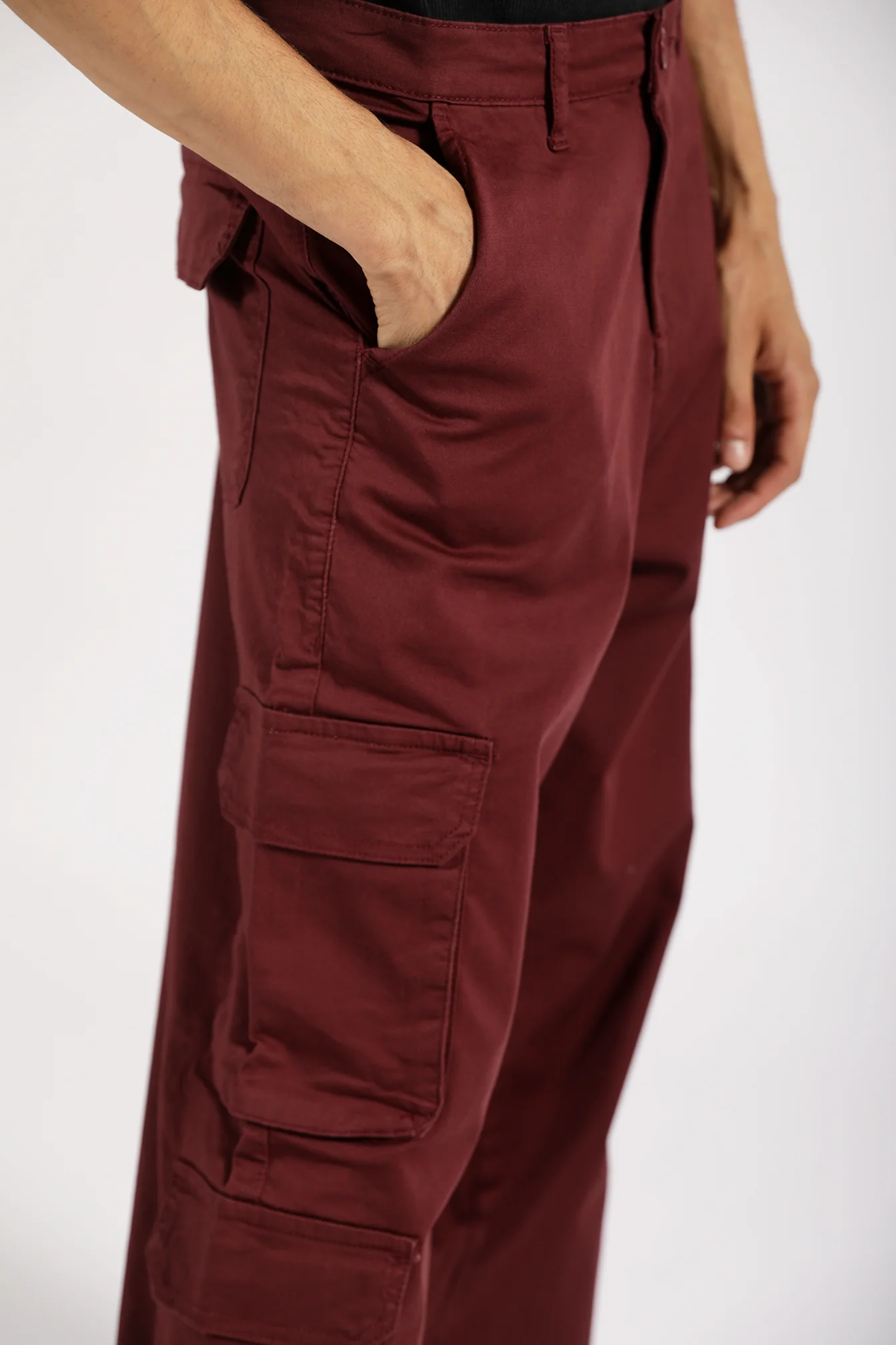 BAGGY FIT CARGO TROUSER - Image 4