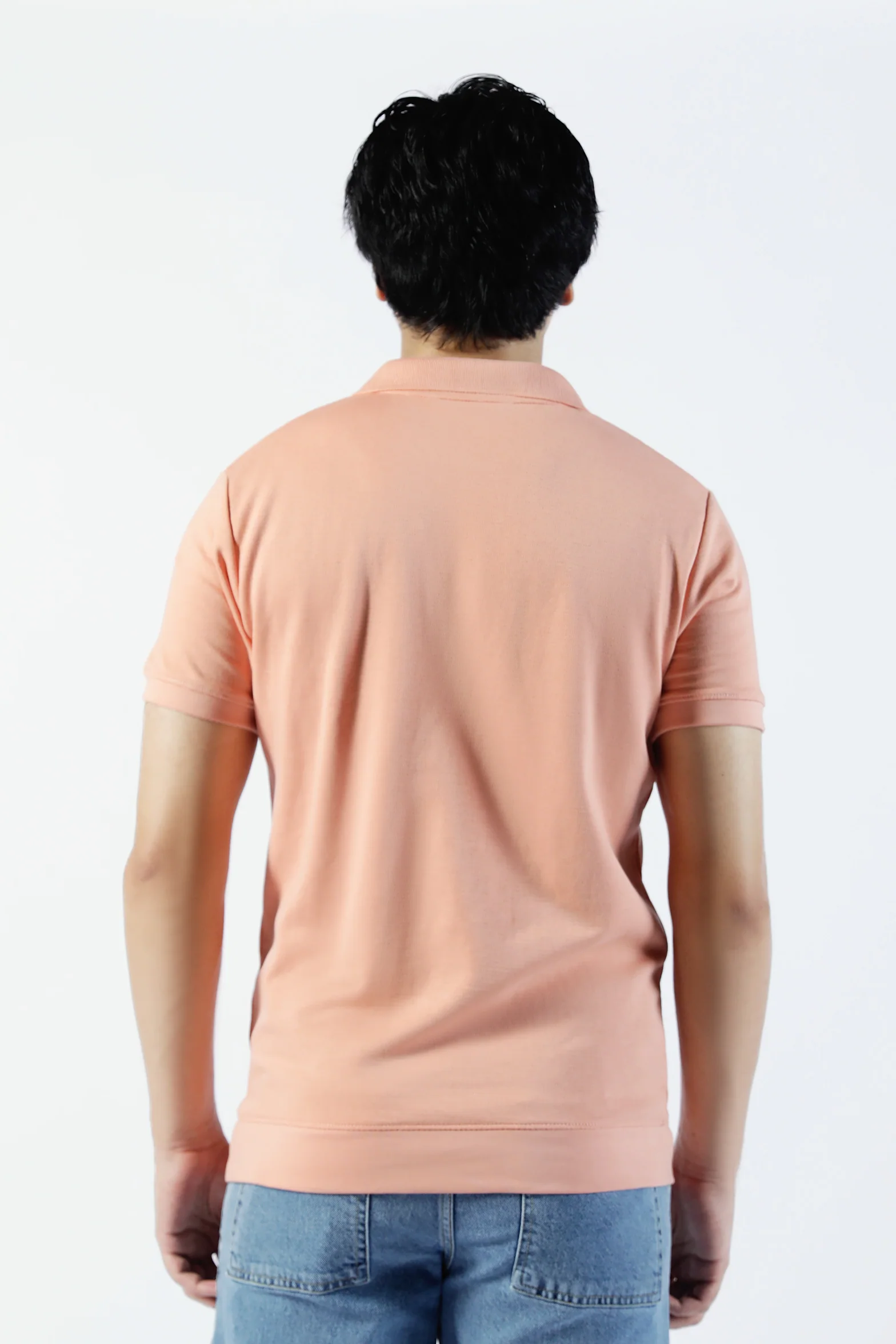 JOHNNY COLLAR TEXTURED POLO - Image 3