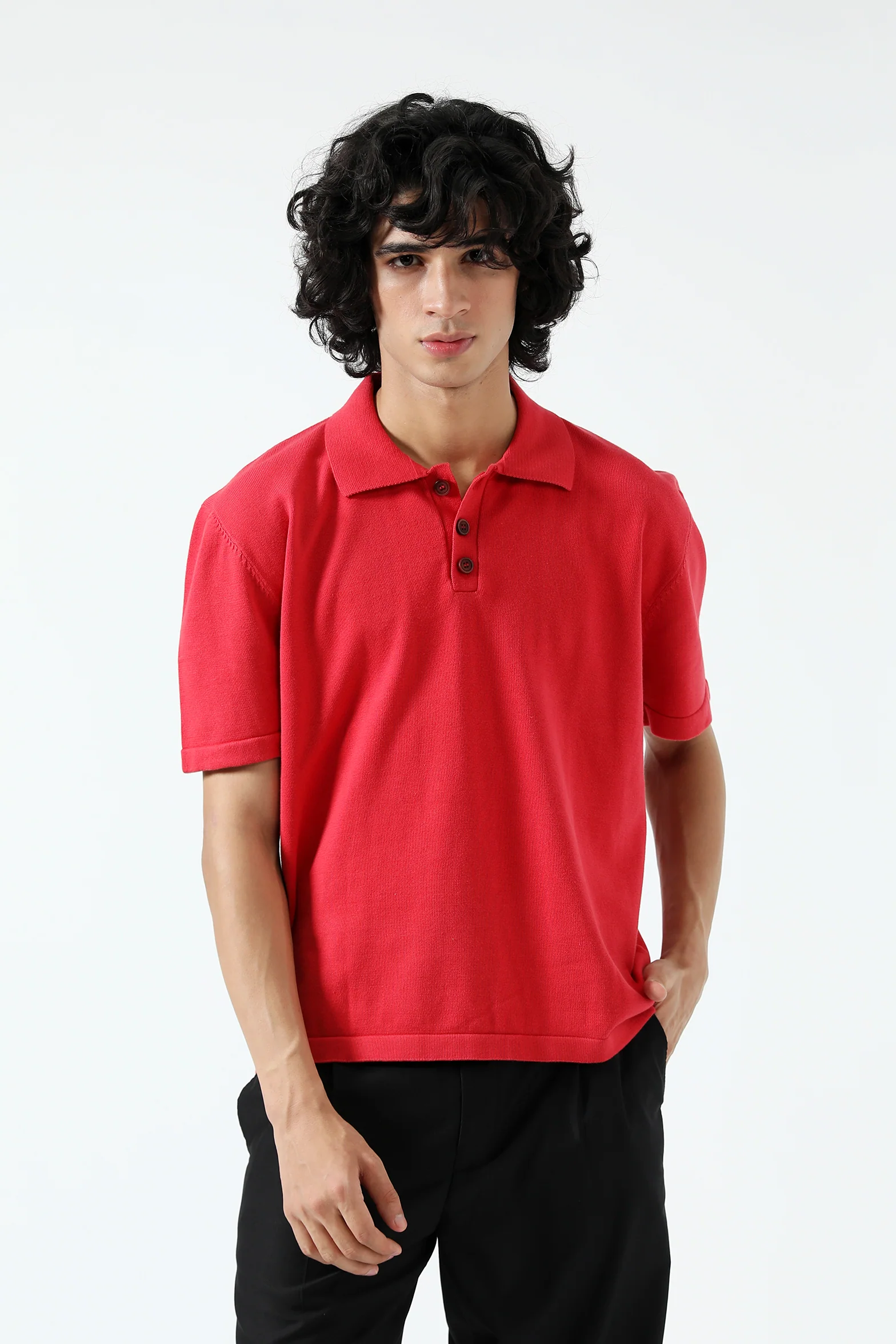 KNITTED POLO - Image 2