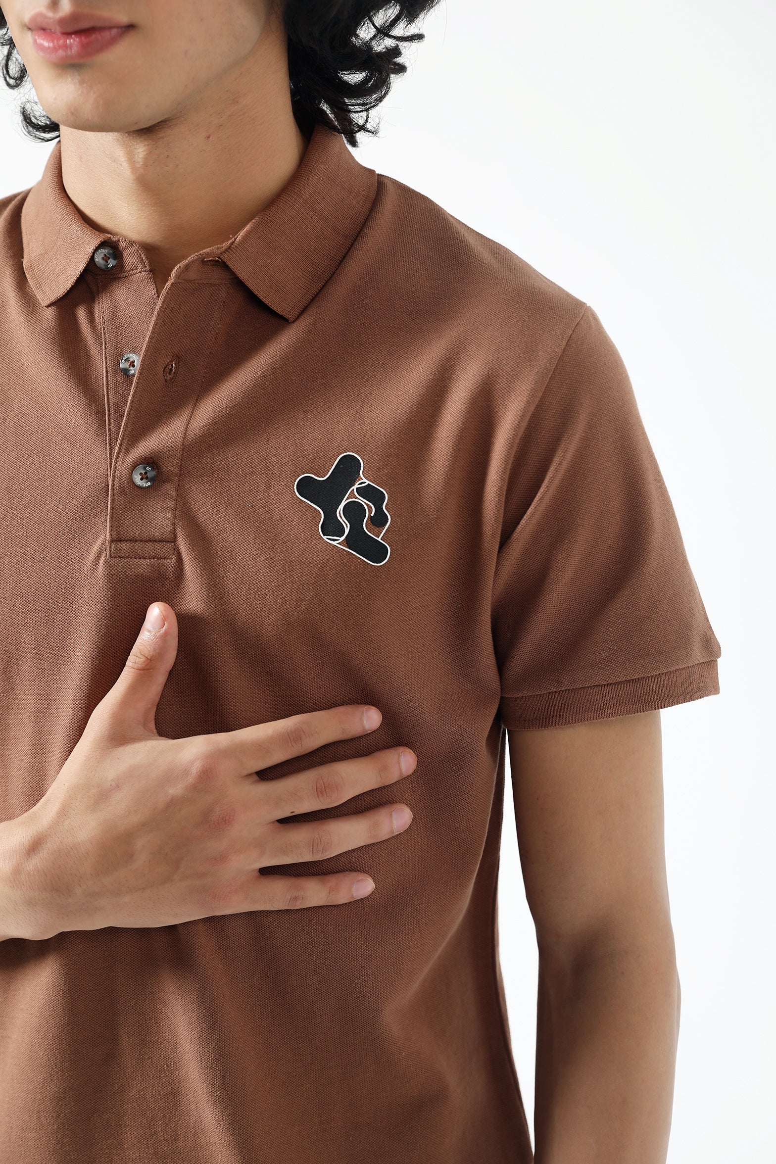 TEXTURED POLO - Image 2