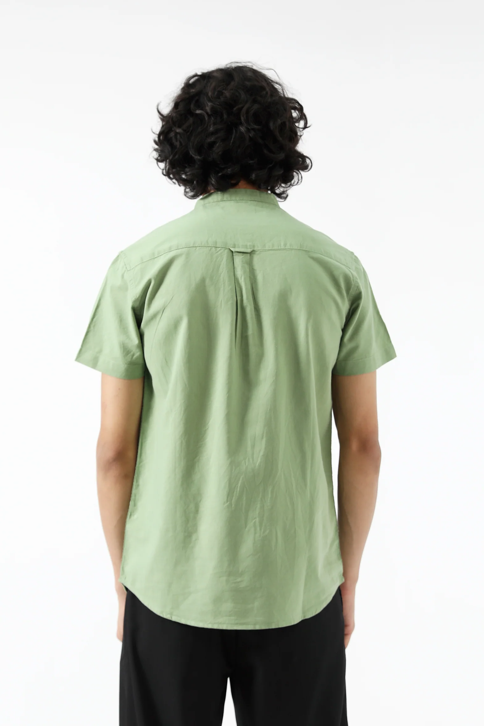 MANDARIN COLLAR SHIRT - Image 2
