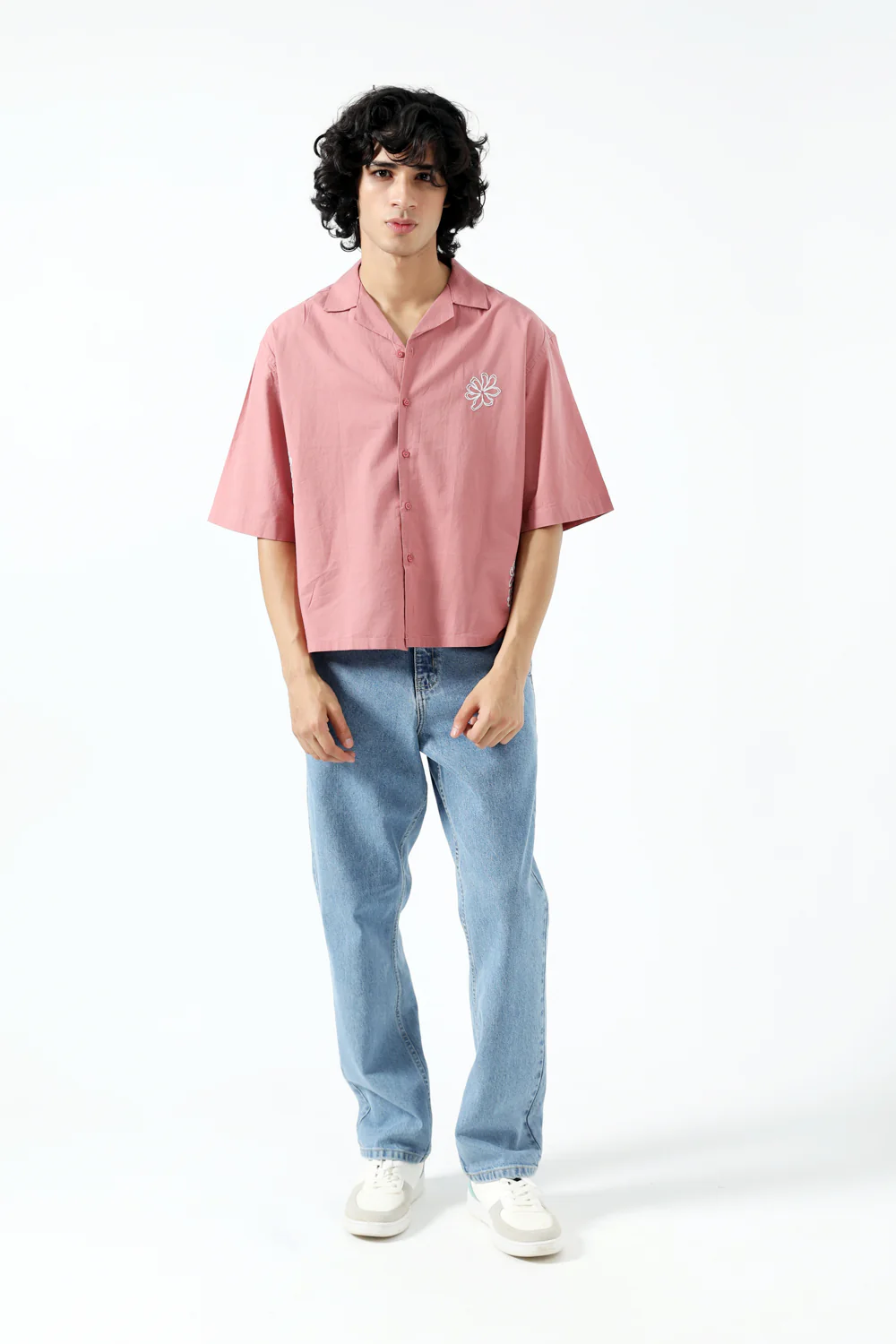 EMBROIDERED BOXY FIT SHIRT - Image 4