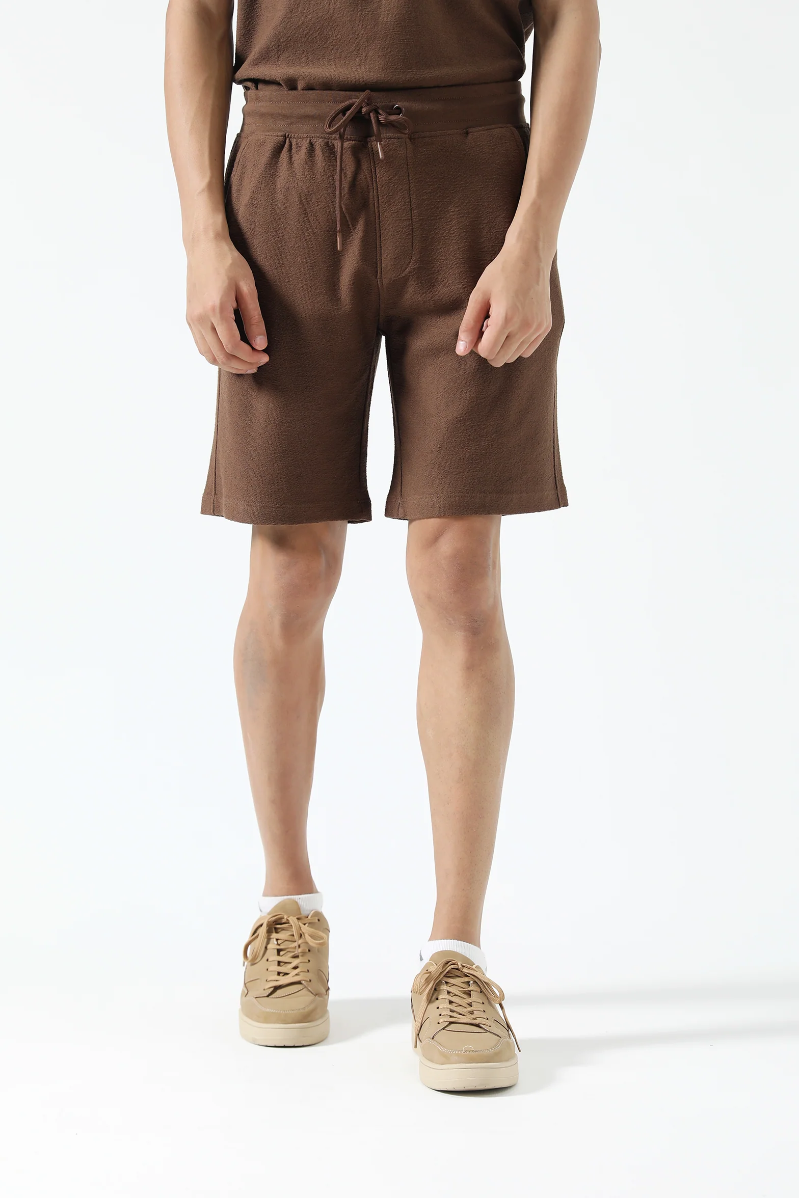 TEXTURED KNIT SHORT - Image 2