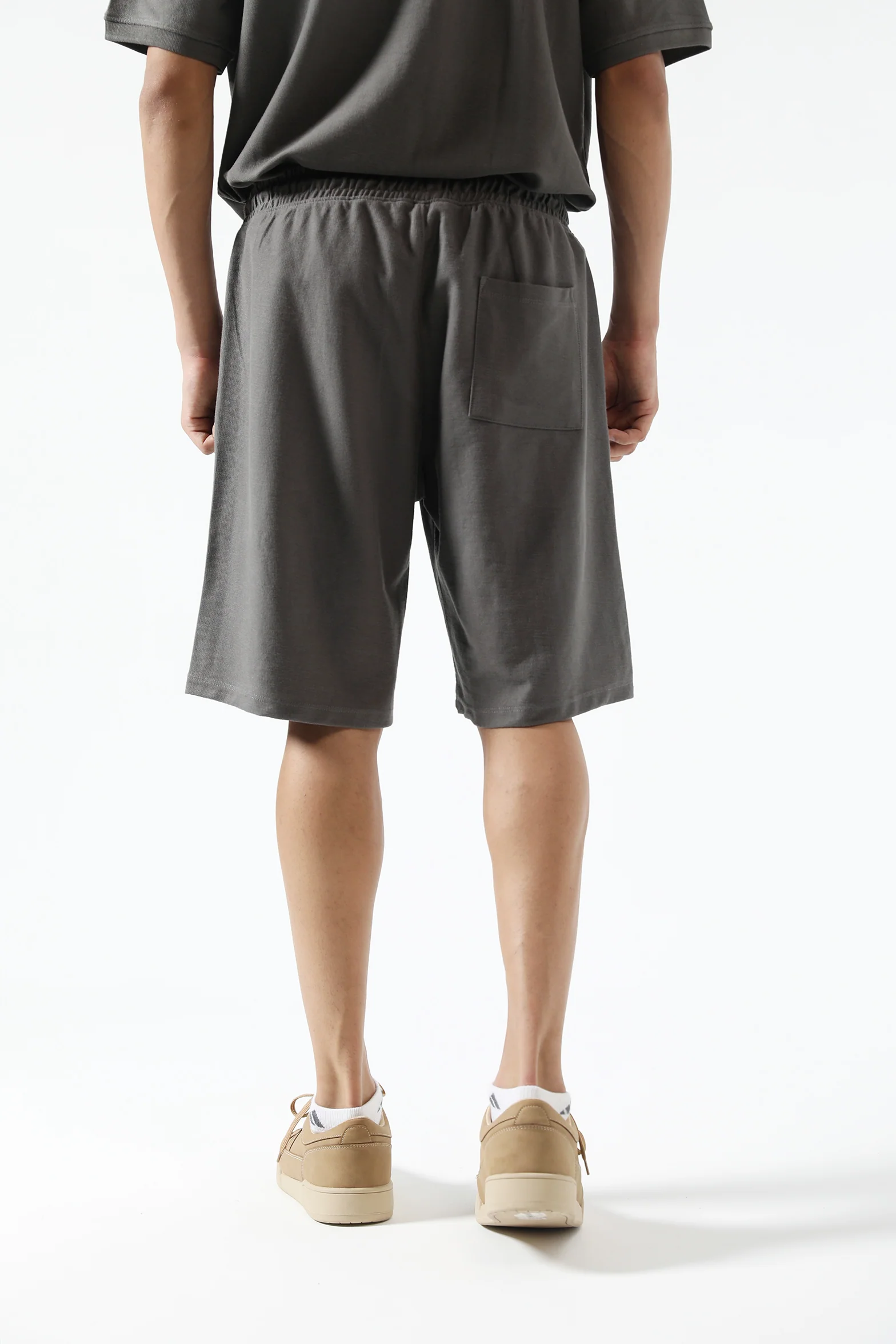 TEXTURED KNIT SHORT - Image 3