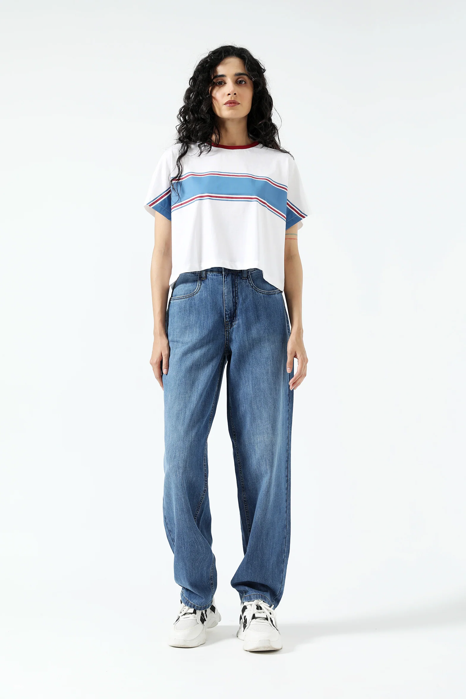 KIMONO STRIPED TOP - Image 5