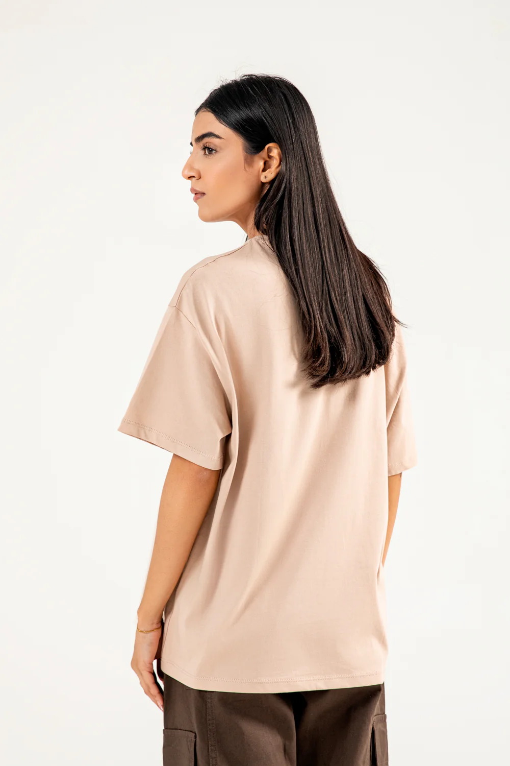 OVERSIZED SHIRT WITH SLEEVE DETAIL - Image 4