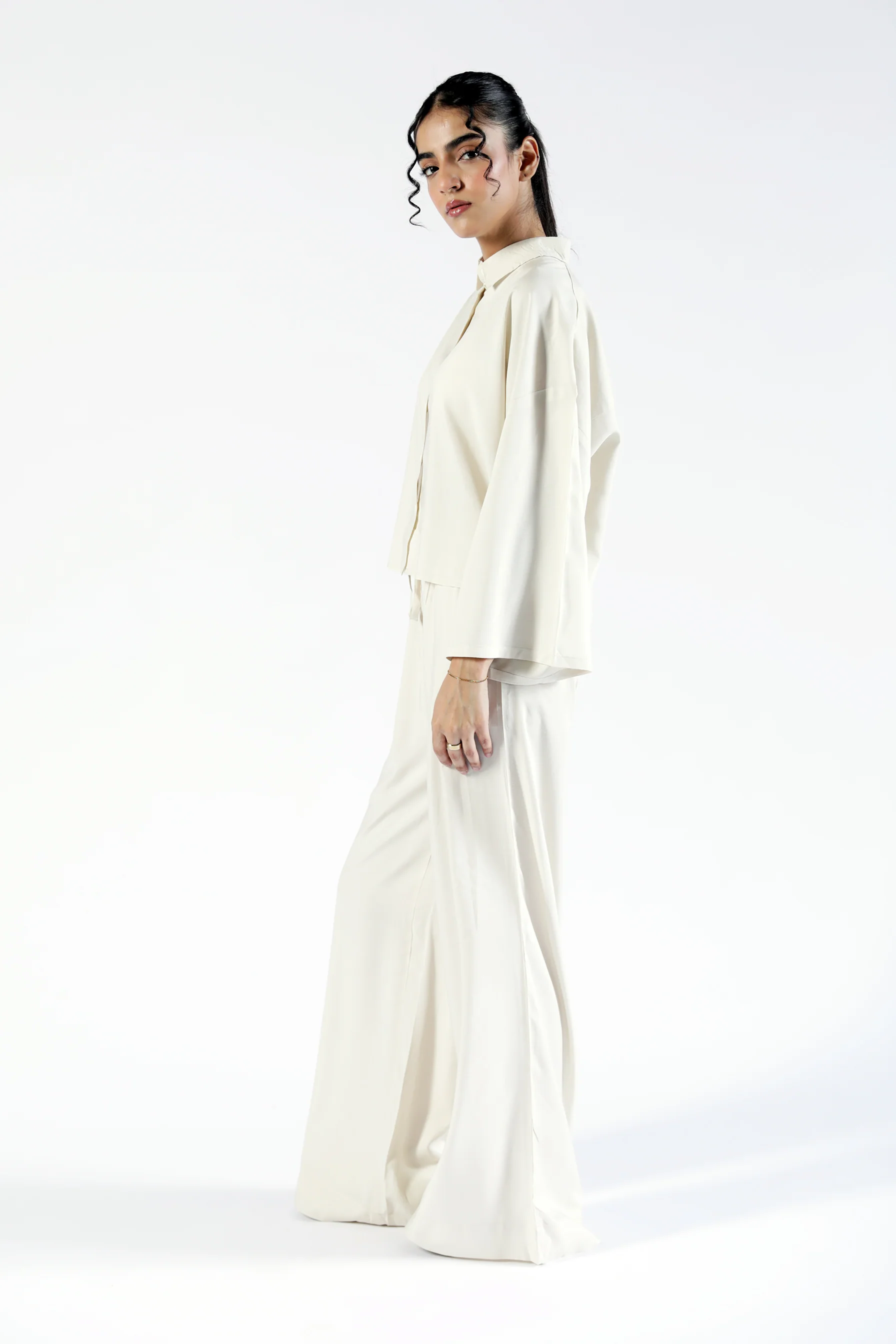 BOXY FIT LINEN TOP - Image 2