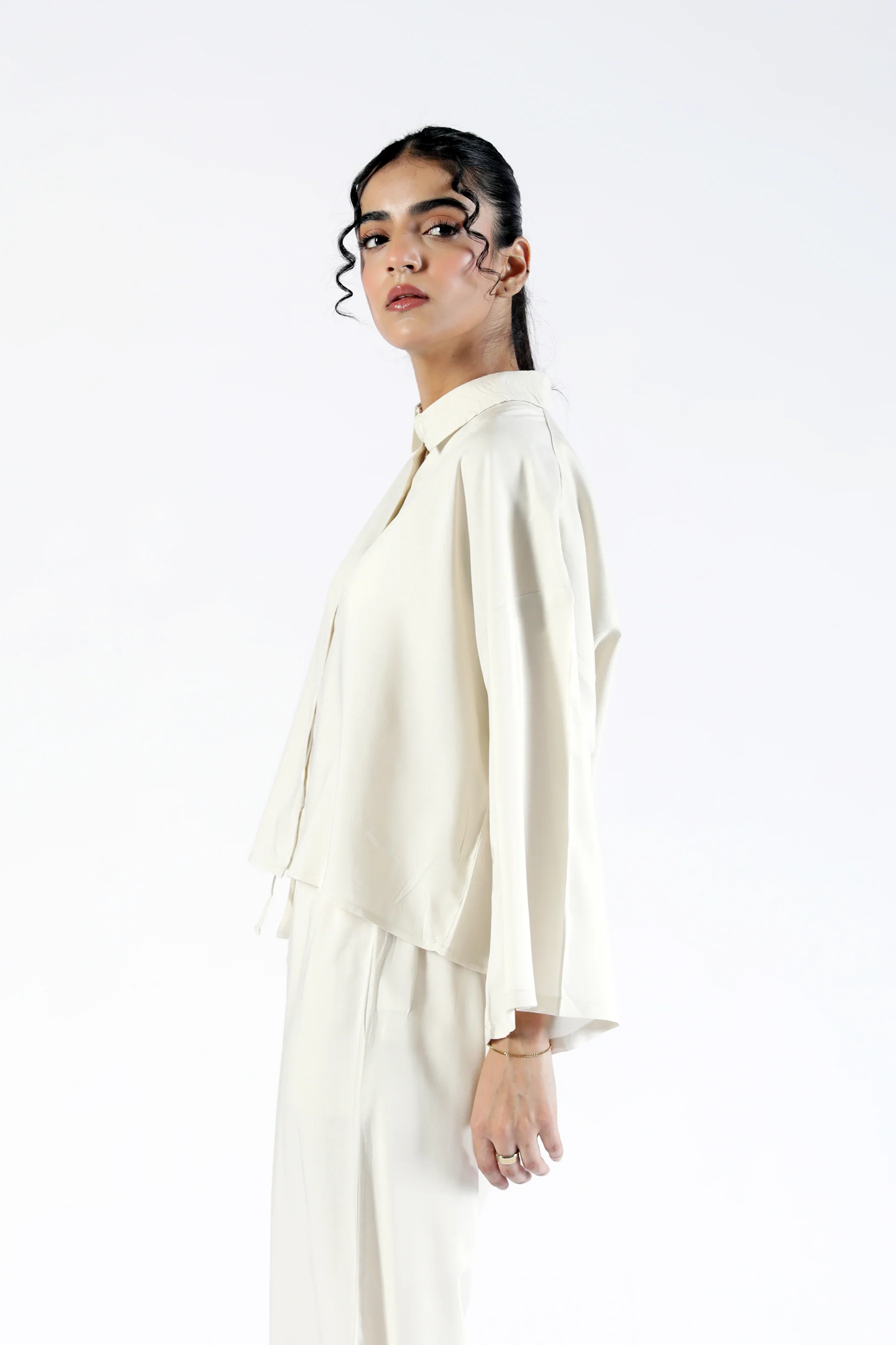 BOXY FIT LINEN TOP - Image 4