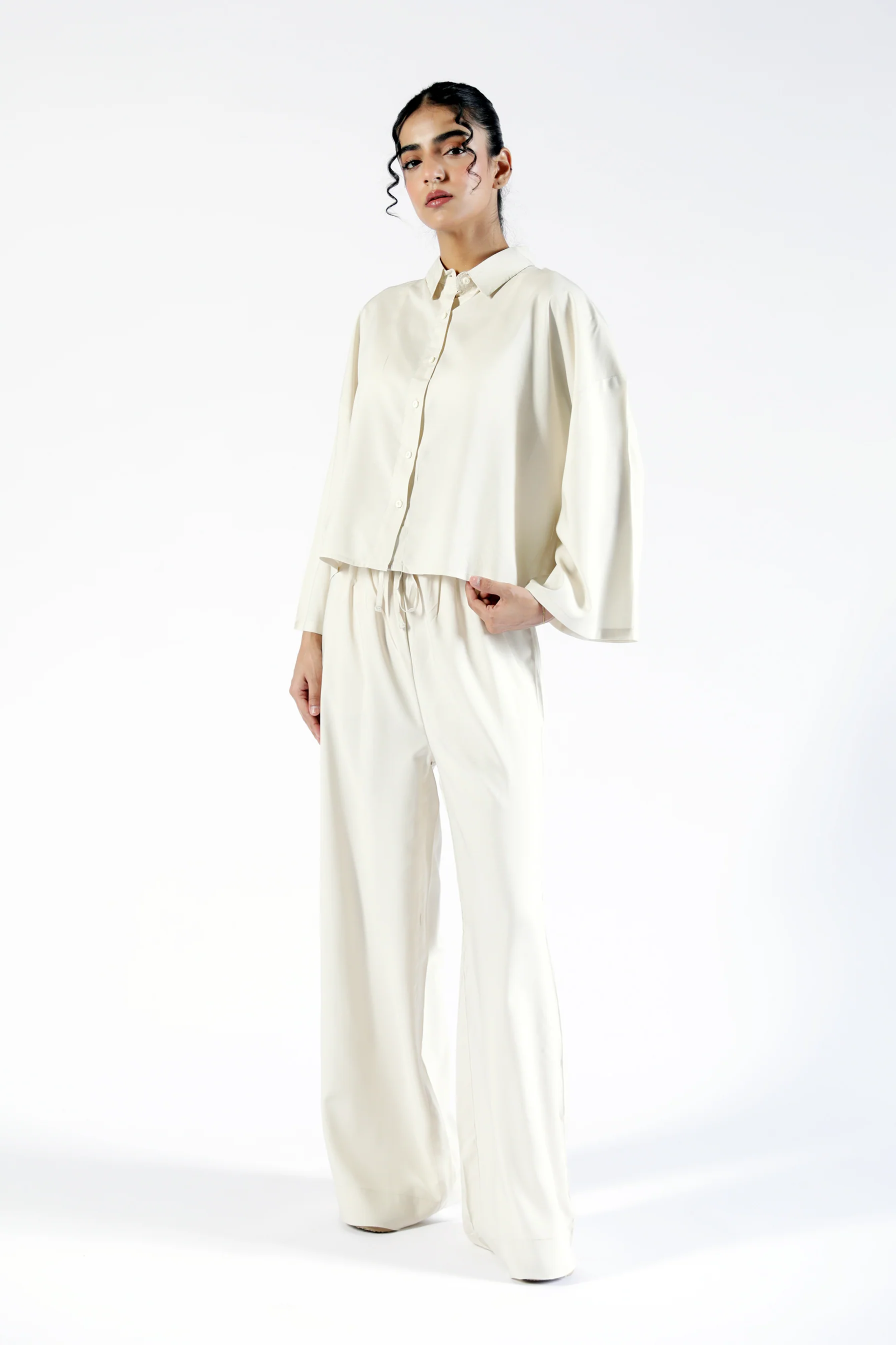 BOXY FIT LINEN TOP - Image 6