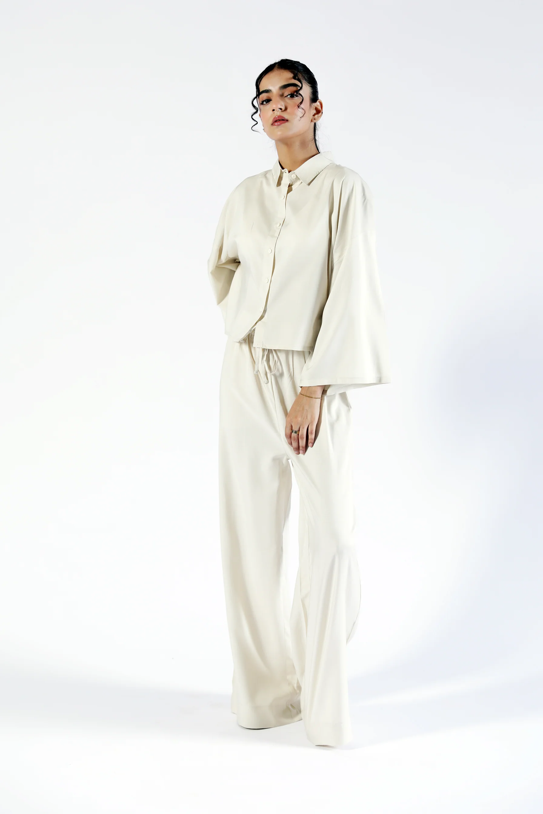 BOXY FIT LINEN TOP - Image 7