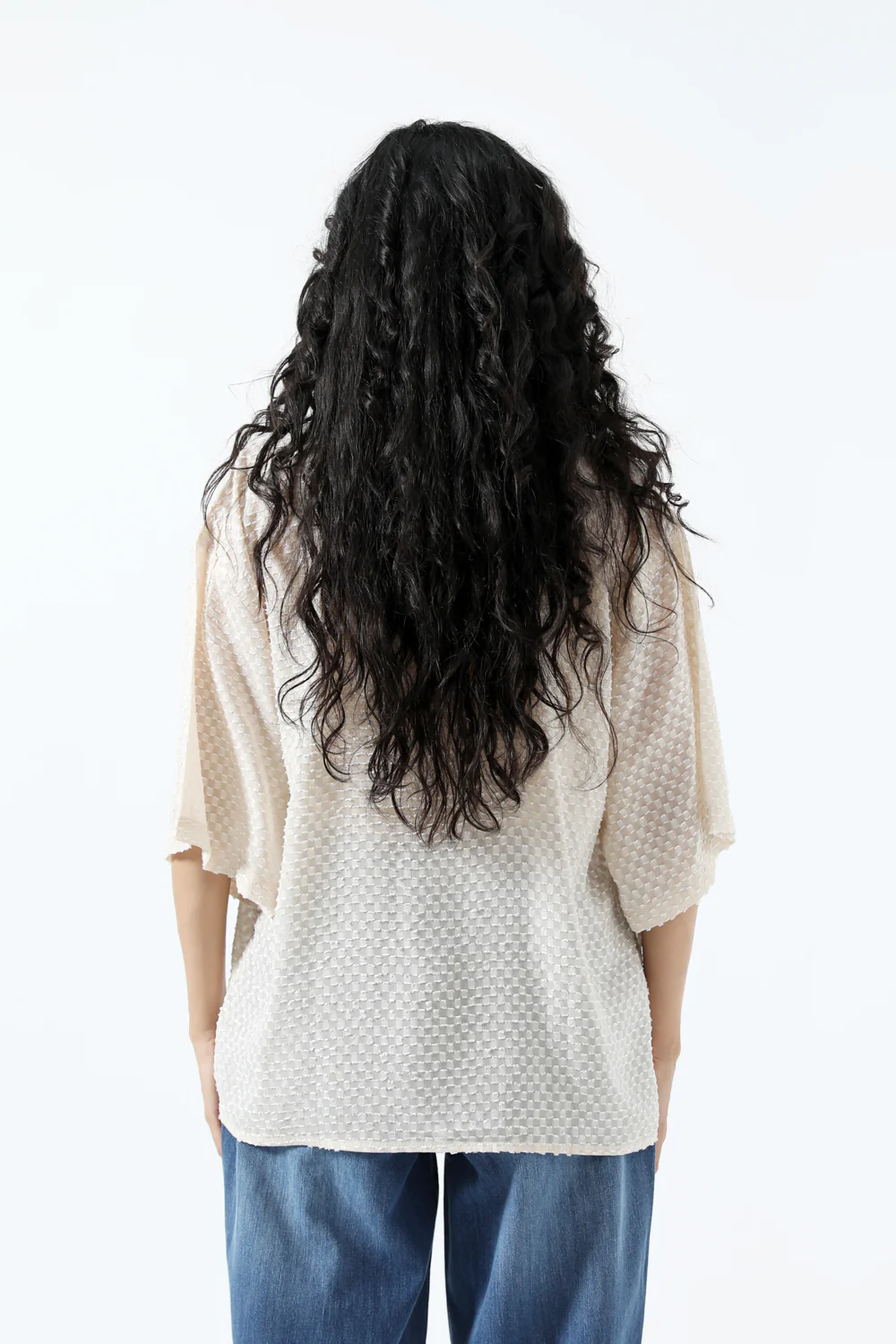 TEXTURED BUTTON DOWN SHIRT - Image 3