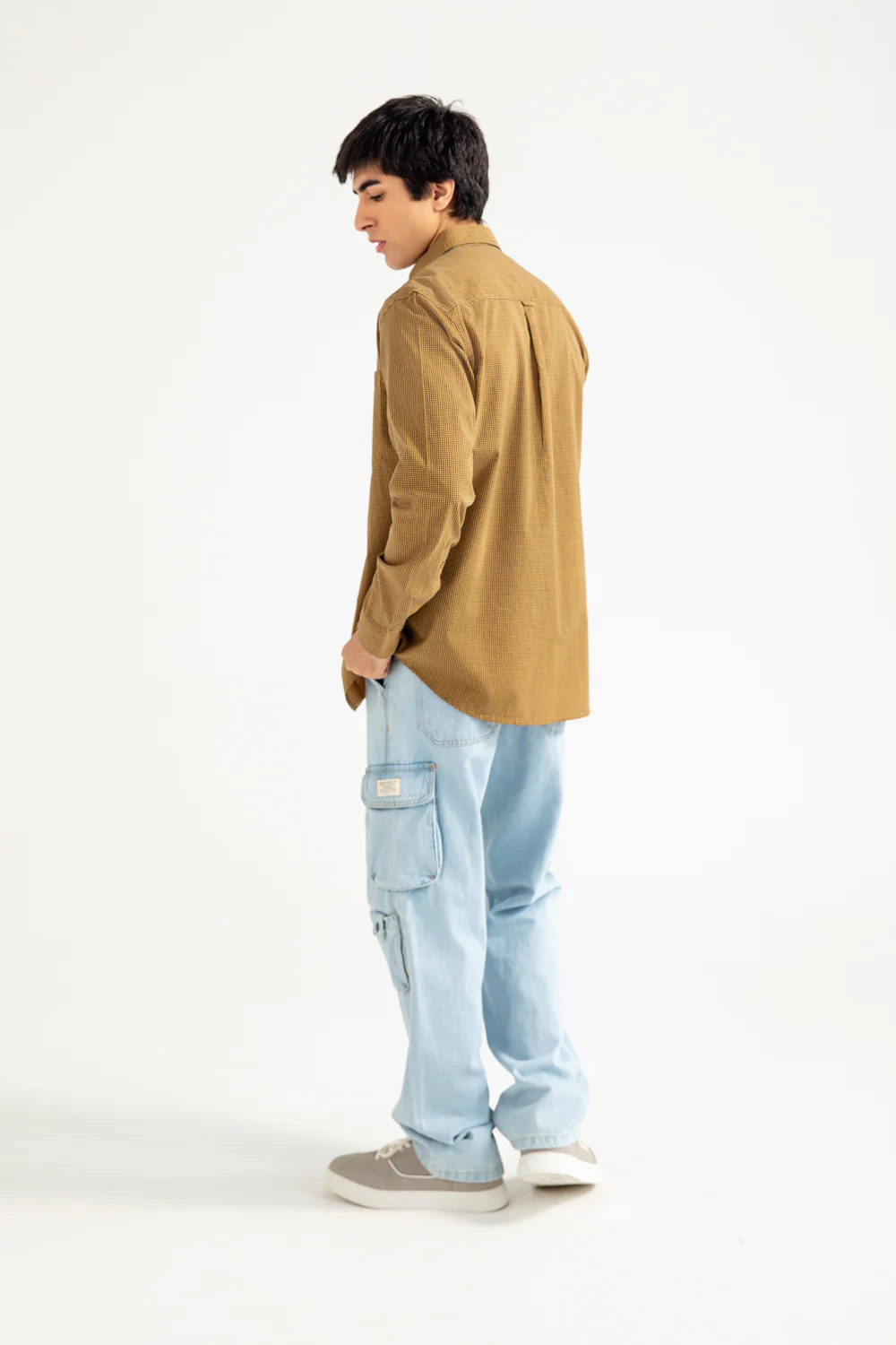 BUTTON DOWN CHECK SHIRT - Image 5