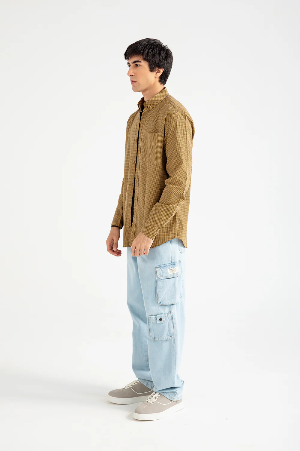 BUTTON DOWN CHECK SHIRT - Image 6
