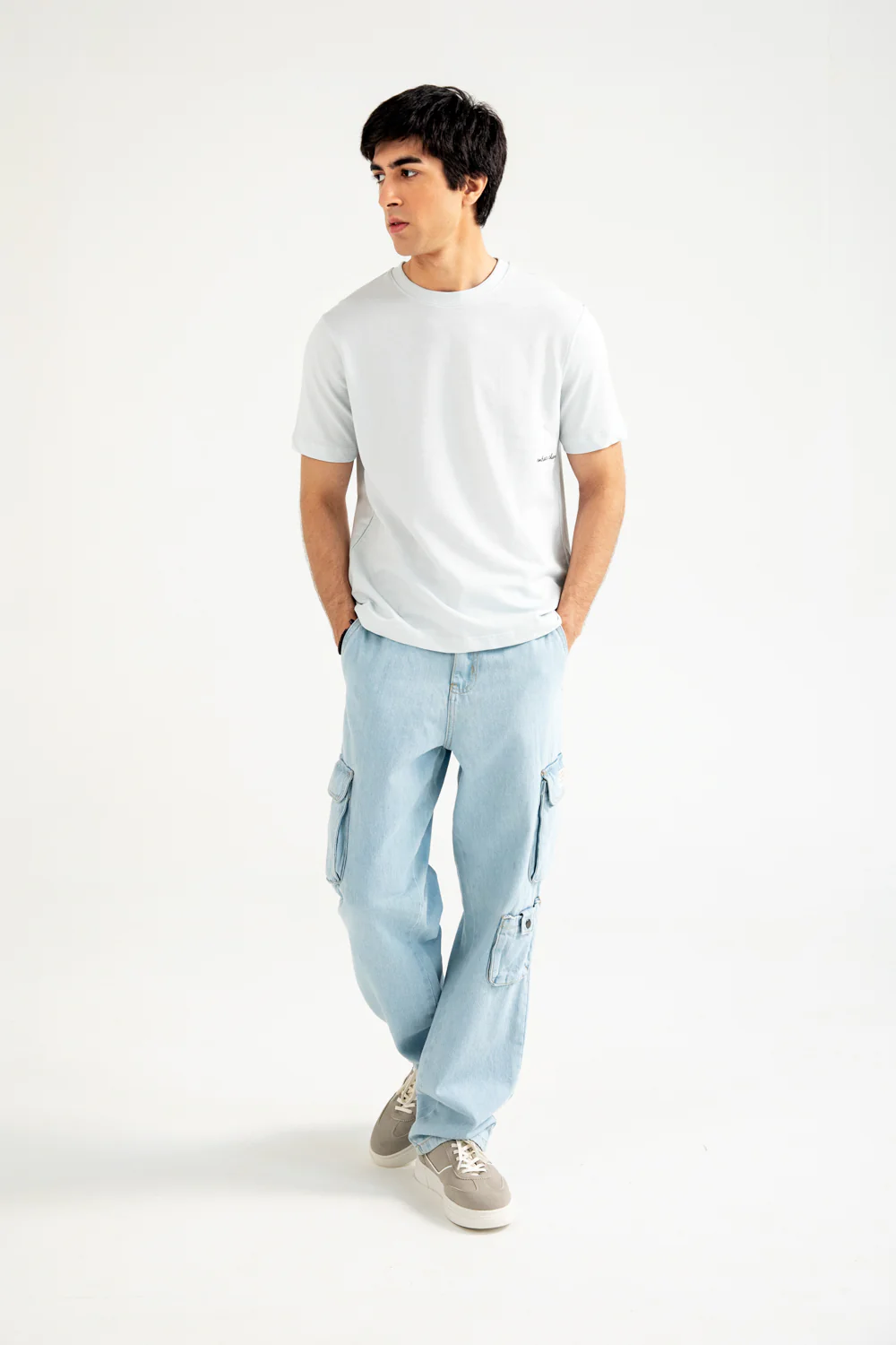 FLOCK PRINT TERRY TEE - Image 2