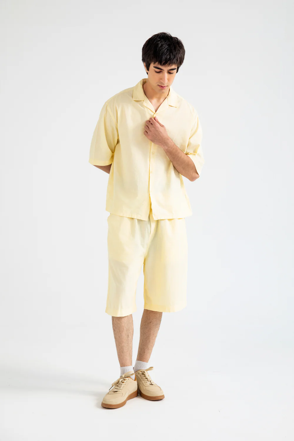 RESORT COLLAR BOXY FIT SHIRT - Image 3