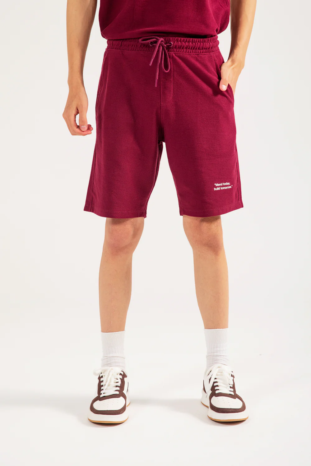 TEXTURED KNIT SHORT