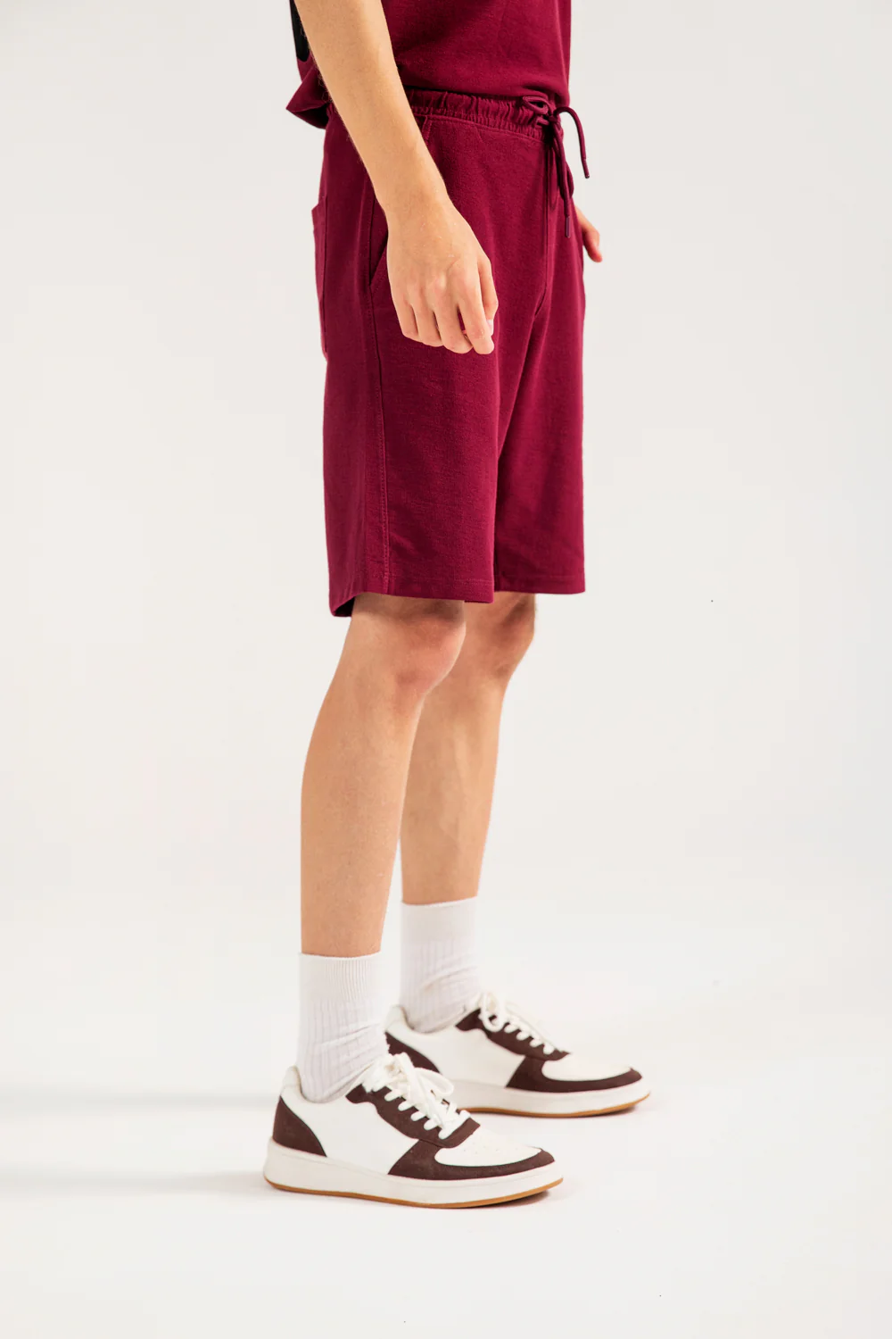 TEXTURED KNIT SHORT - Image 2
