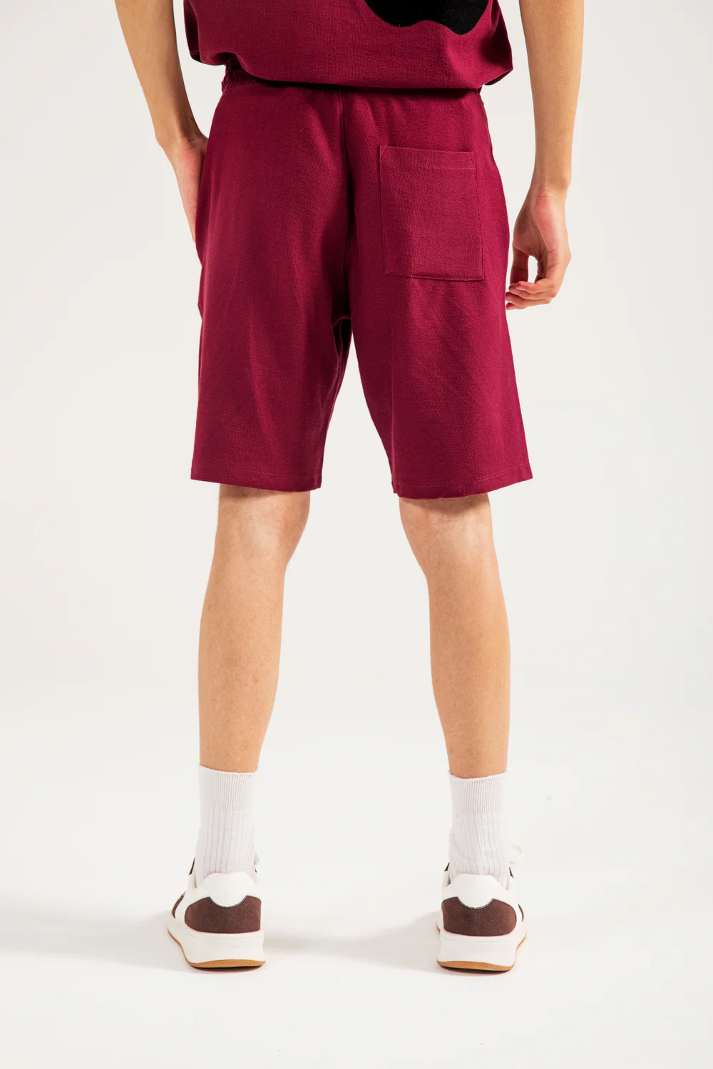 TEXTURED KNIT SHORT - Image 3