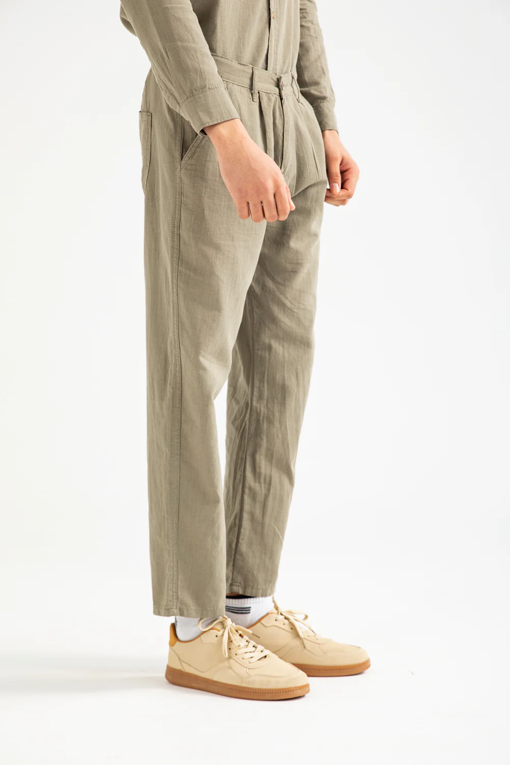 BAGGY FIT LINEN TROUSER - Image 2