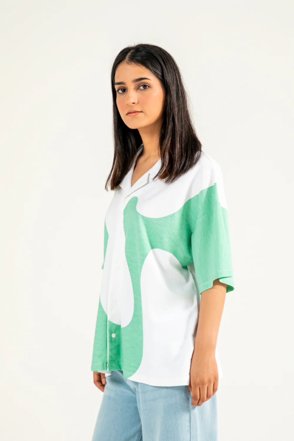 PRINTED TERRY SHIRT - Image 2