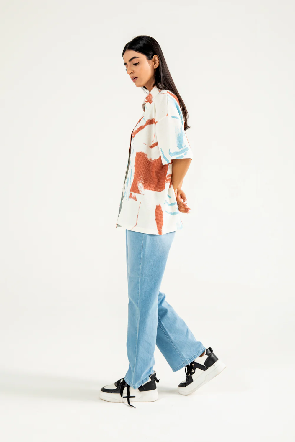 TEXTURED KNITTED SHIRT - Image 4