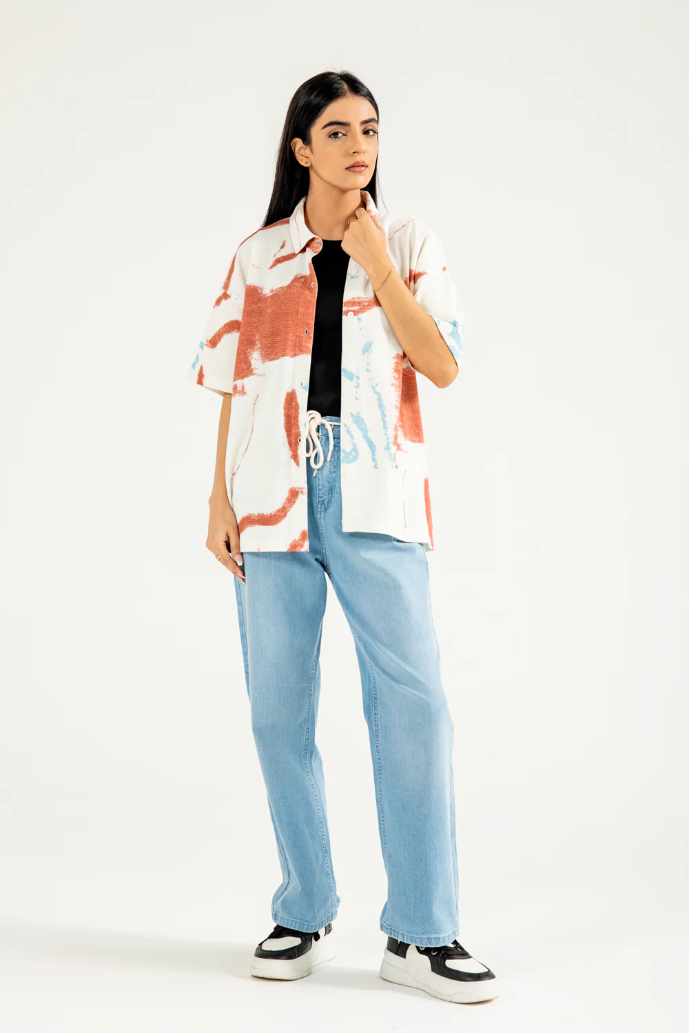 TEXTURED KNITTED SHIRT - Image 5