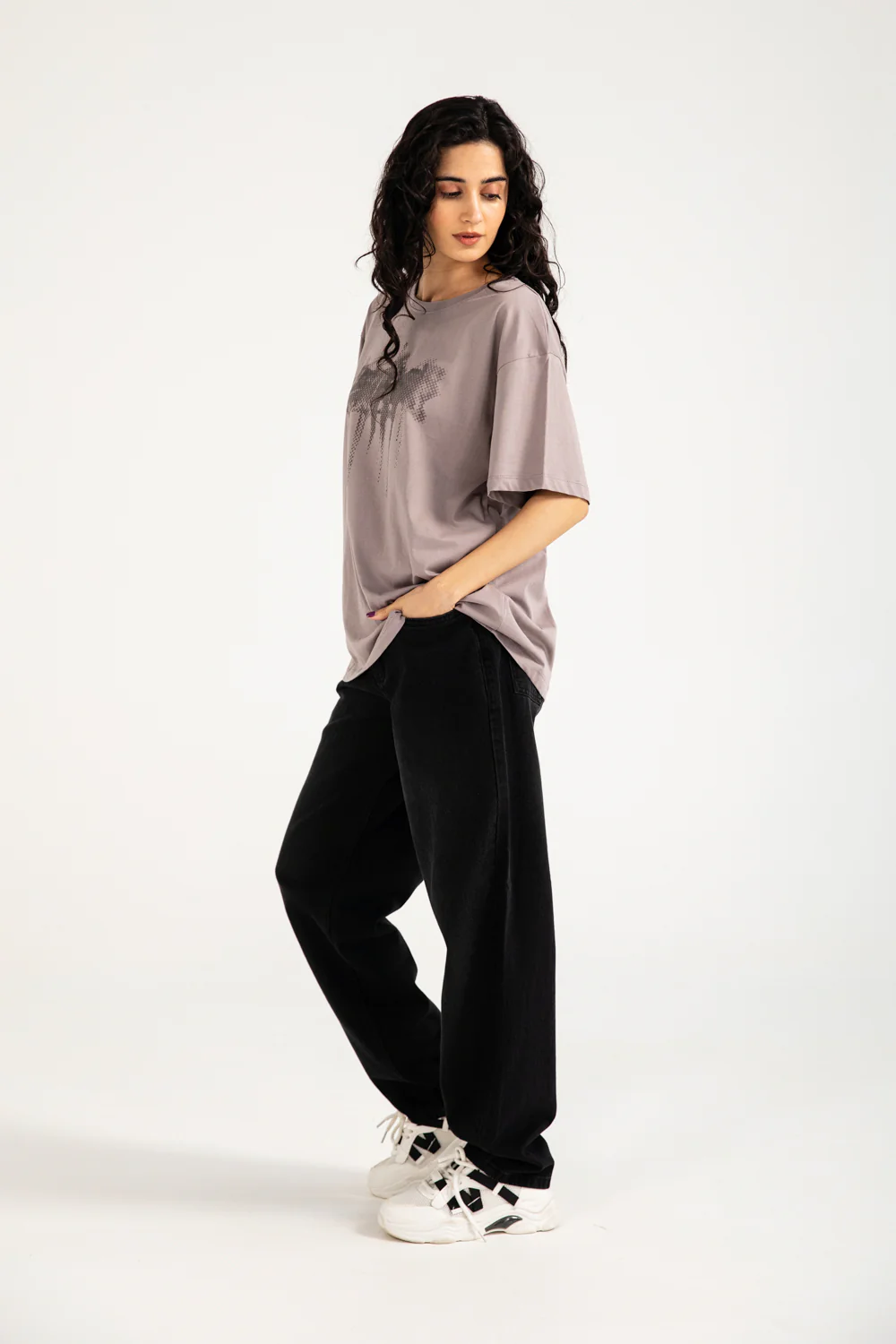 GRAPHIC OVERSIZED TEE - Image 3