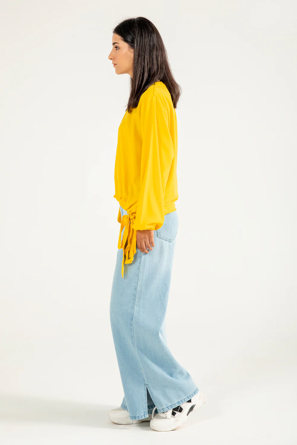 TOP WITH HEM DETAIL - Image 5