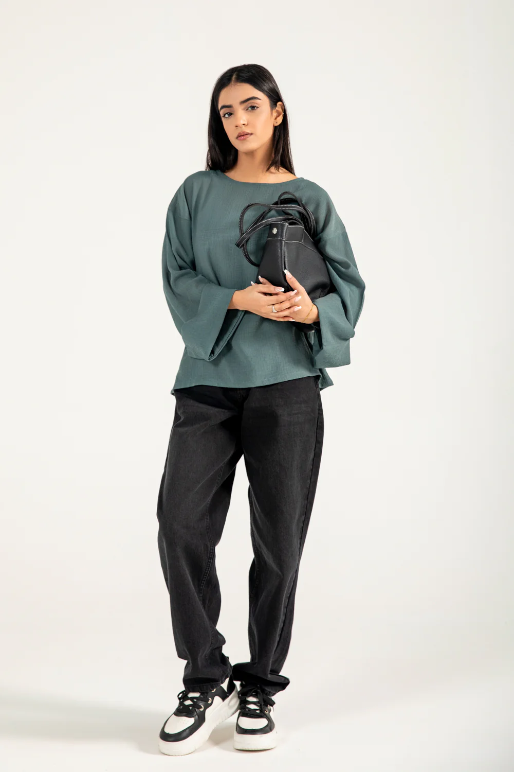 JACQUARD OVERSIZED TOP - Image 5
