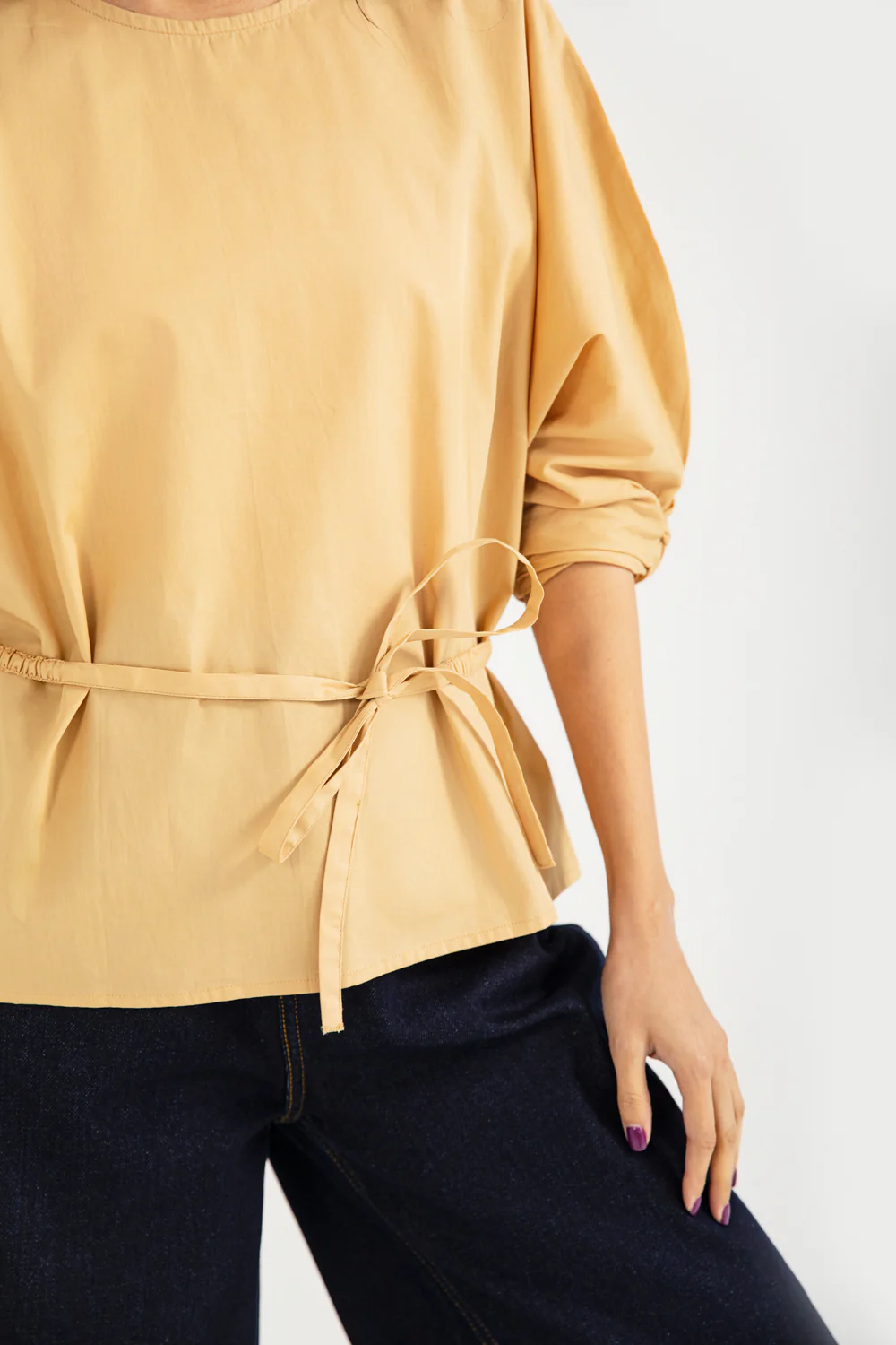 TOP WITH SLEEVE DETAIL - Image 4