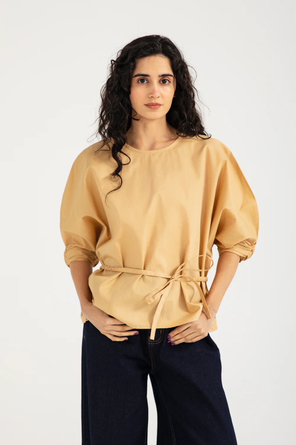 TOP WITH SLEEVE DETAIL - Image 6