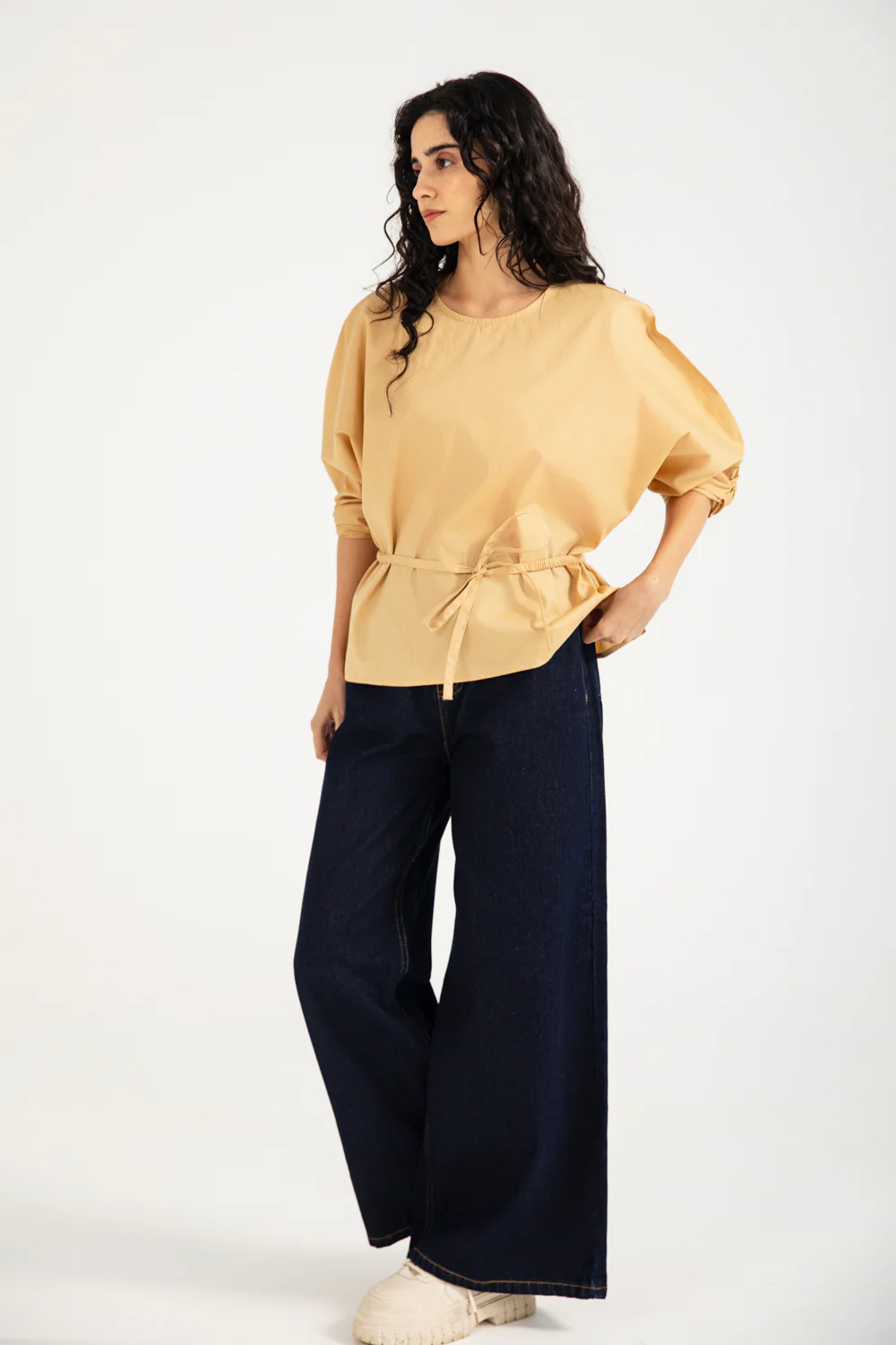 TOP WITH SLEEVE DETAIL - Image 7