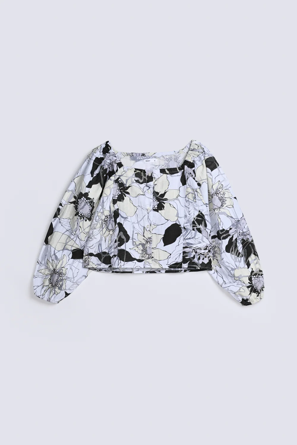 TOP WITH NECK DETAIL - Image 2