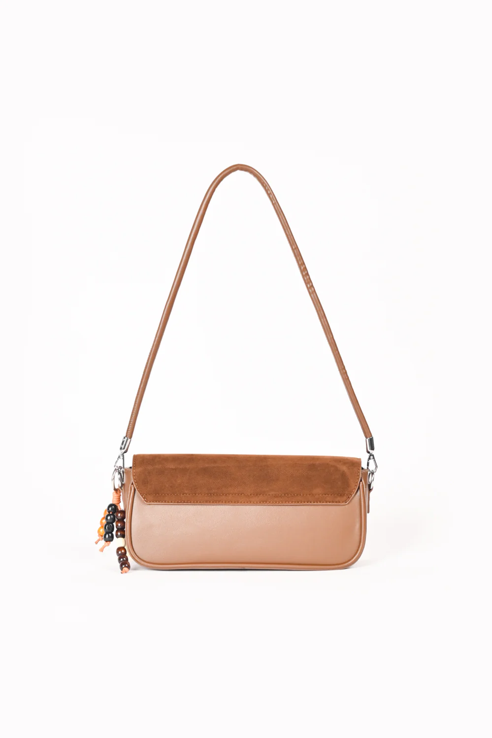 SUEDE FLAP OBLONG BAG - Image 3