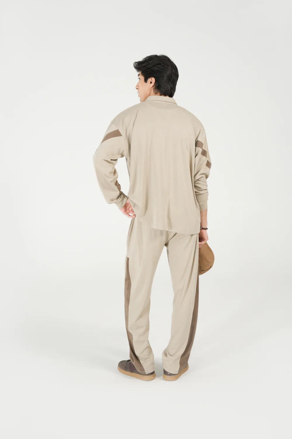 BAGGY FIT FULL SLEEVE POLO - Image 3
