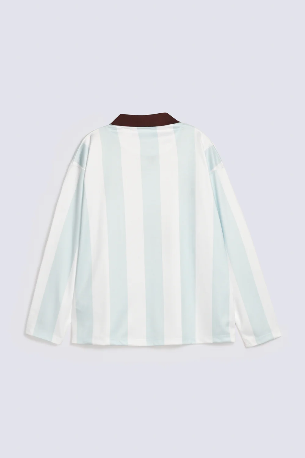 BAGGY FIT PRINTED MESH POLO - Image 2