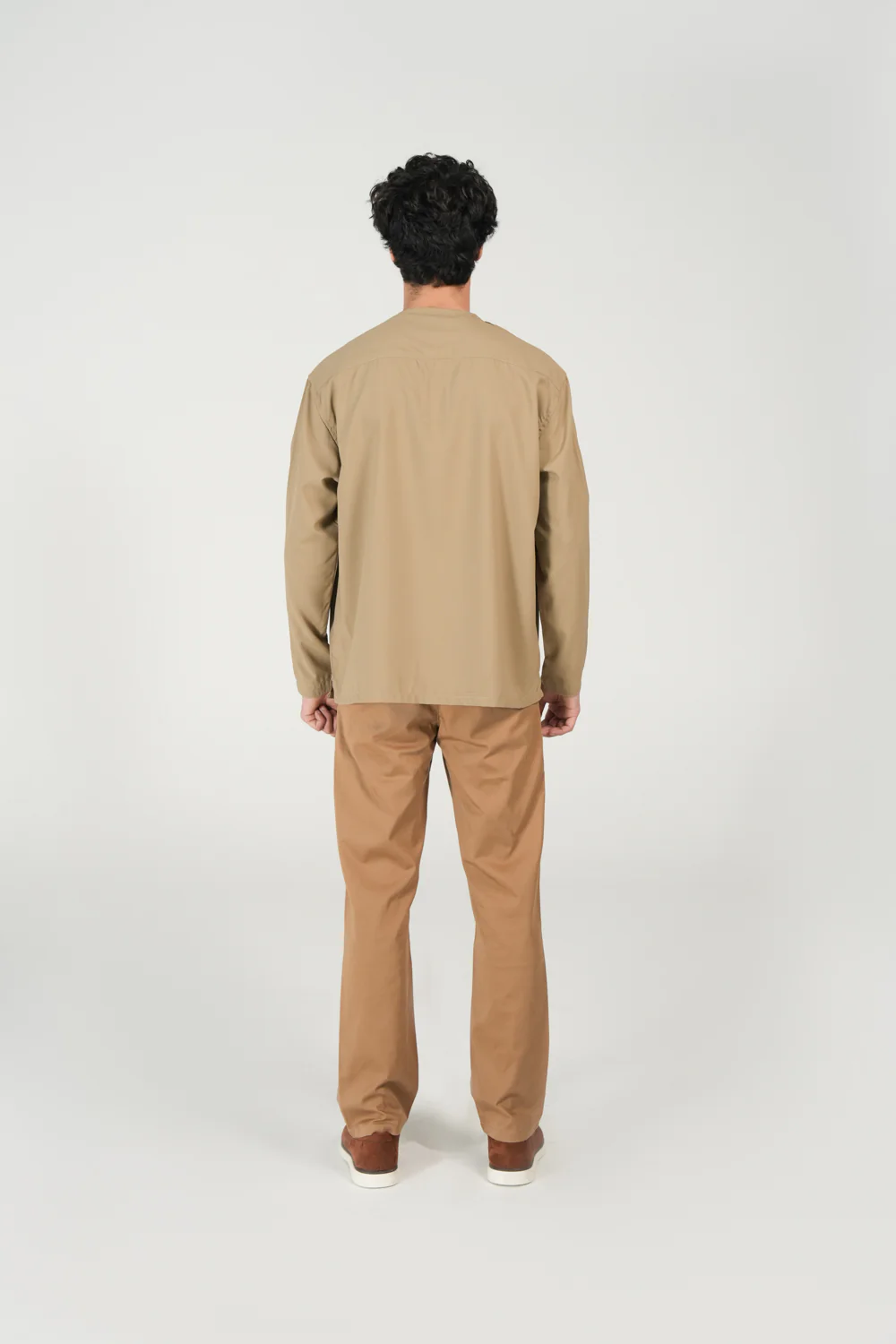 BAGGY FIT KURTA SHIRT WITH CUFF PLACKET DETAIL - Image 3
