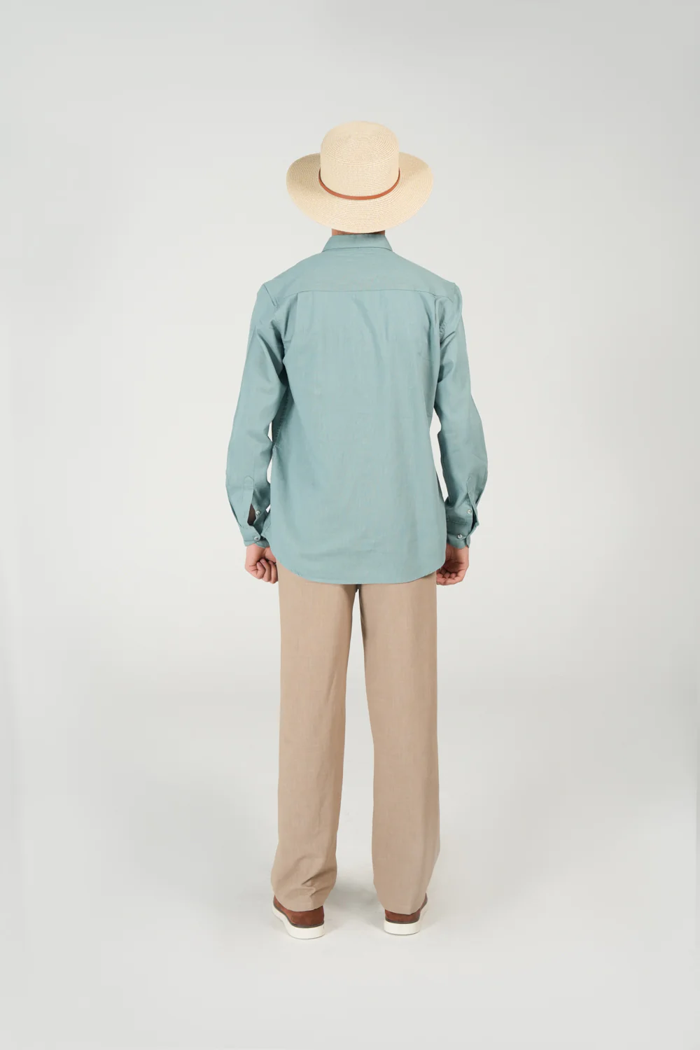 BUTTON DOWN LINEN SHIRT - Image 2