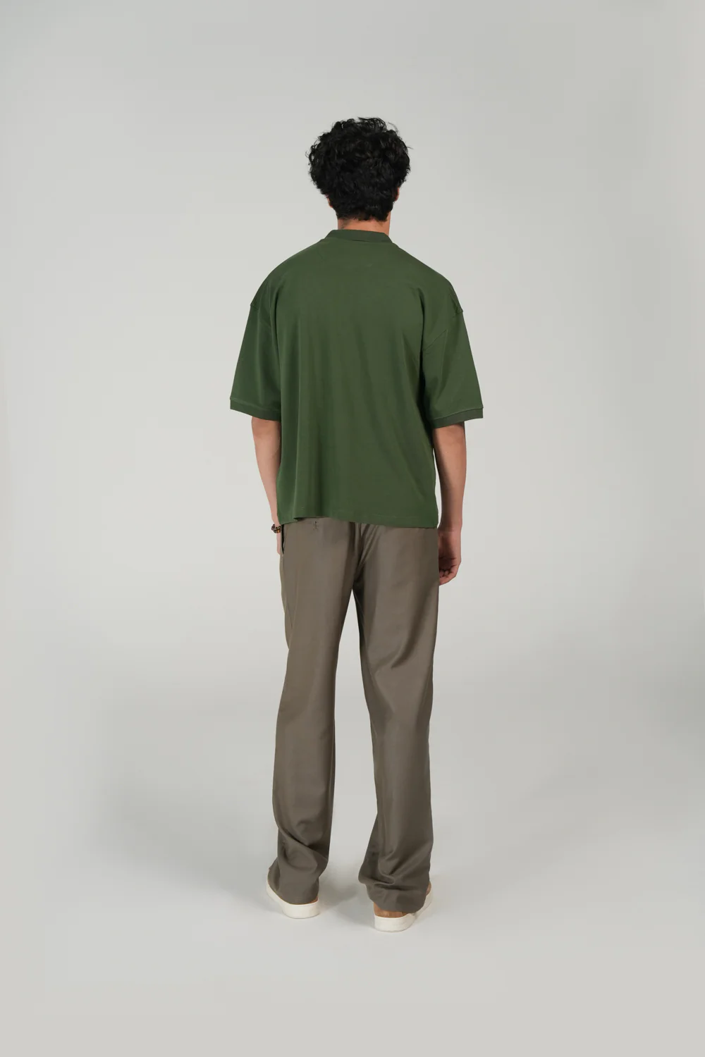 BOXY FIT ZIP PLACKET POLO - Image 3