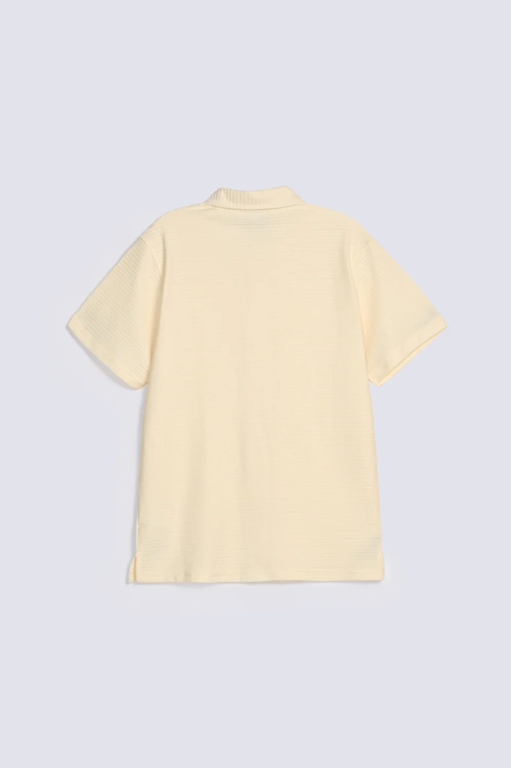 BUTTON DOWN TEXTURED POLO - Image 2