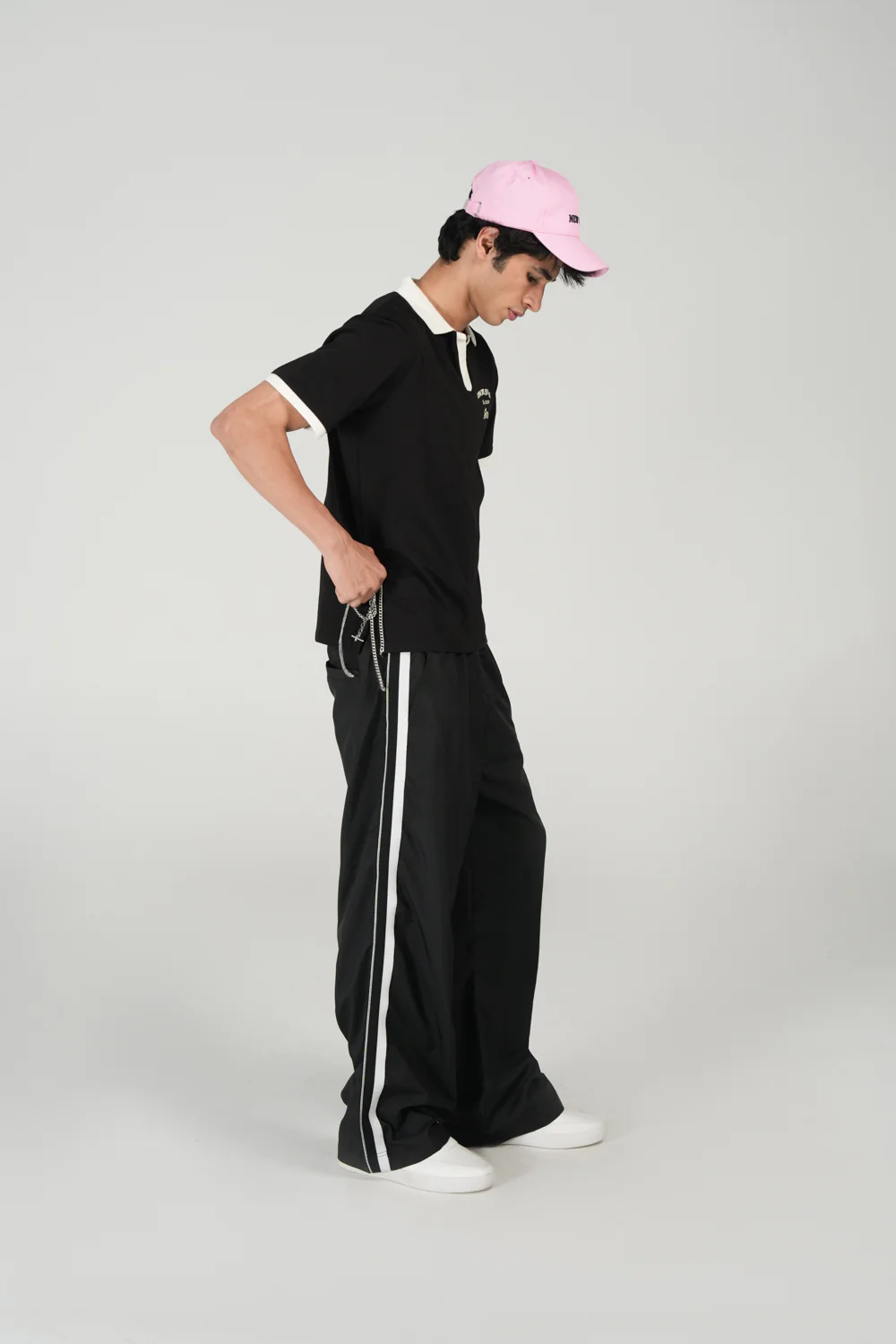 SLIM CROPPED FIT JOHNNY COLLAR POLO - Image 2